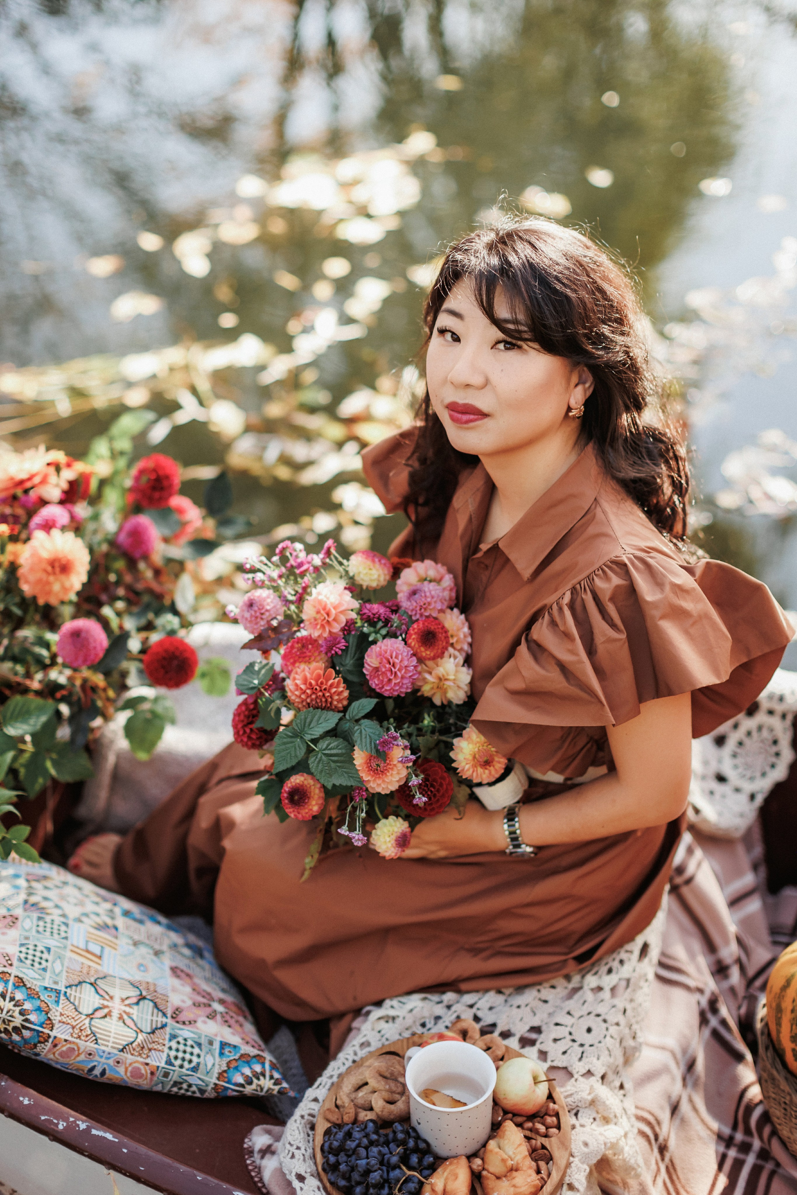 Фотопроект «Лодка в цветах». Свадебный, семейный и детский фотограф в городе Партизанск, Находка