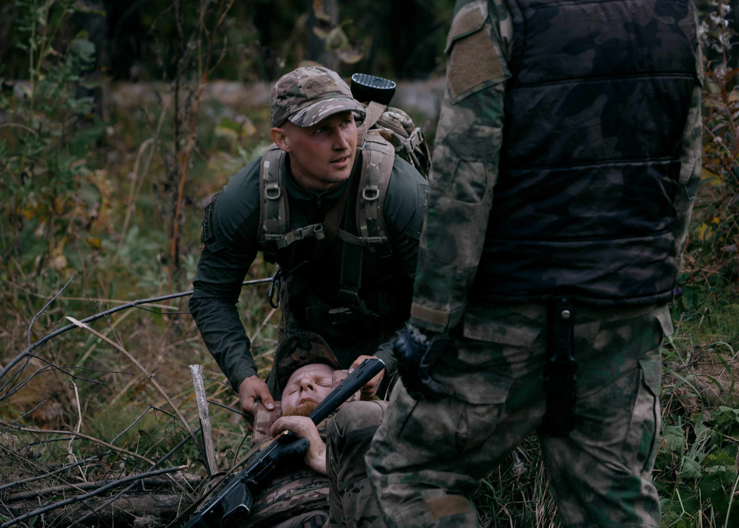 Квалификационные испытания. Сдача на шеврон «Боевая Единица». Портретный фотограф в Москве Дарья Цезария