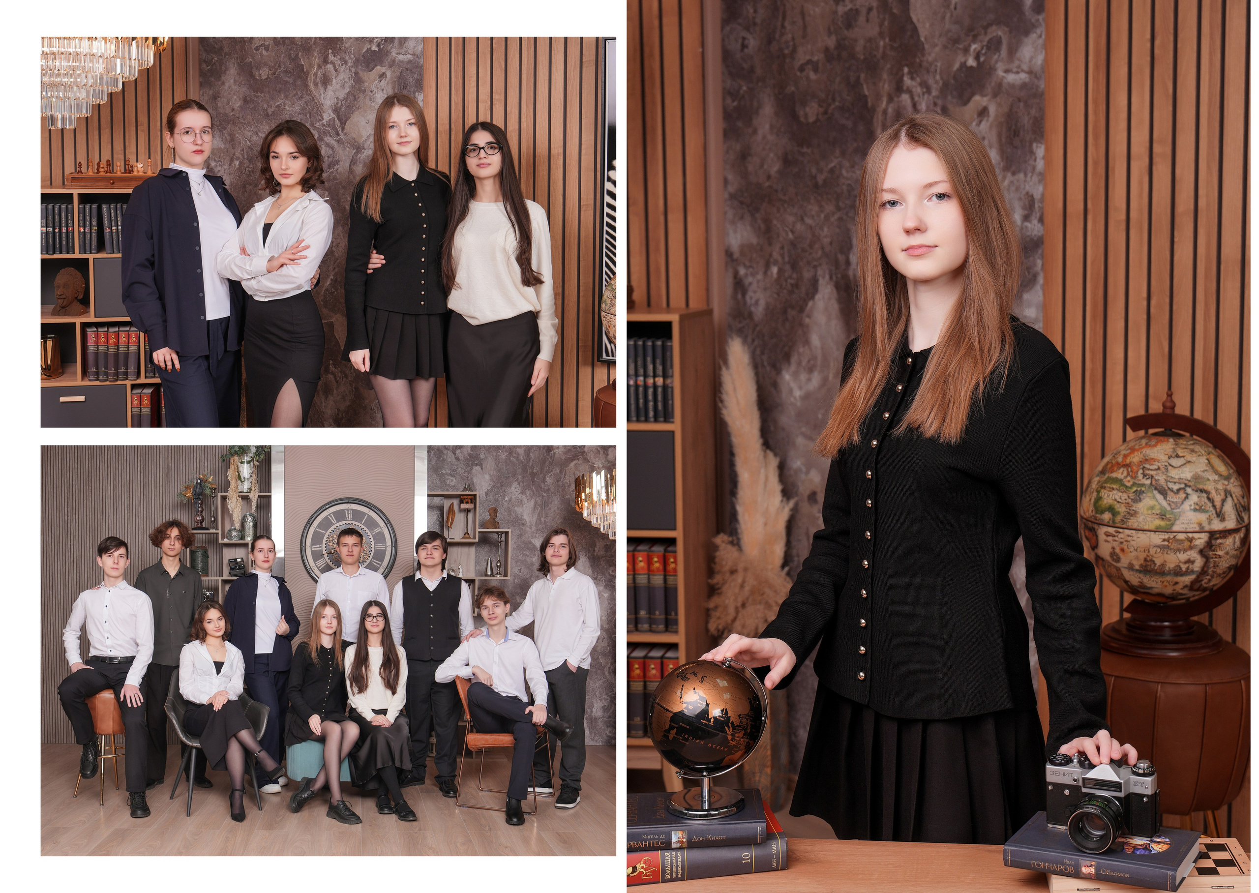 ГИМНАЗИЯ 82 9 Д. Красивый выпускной альбом в Краснодаре