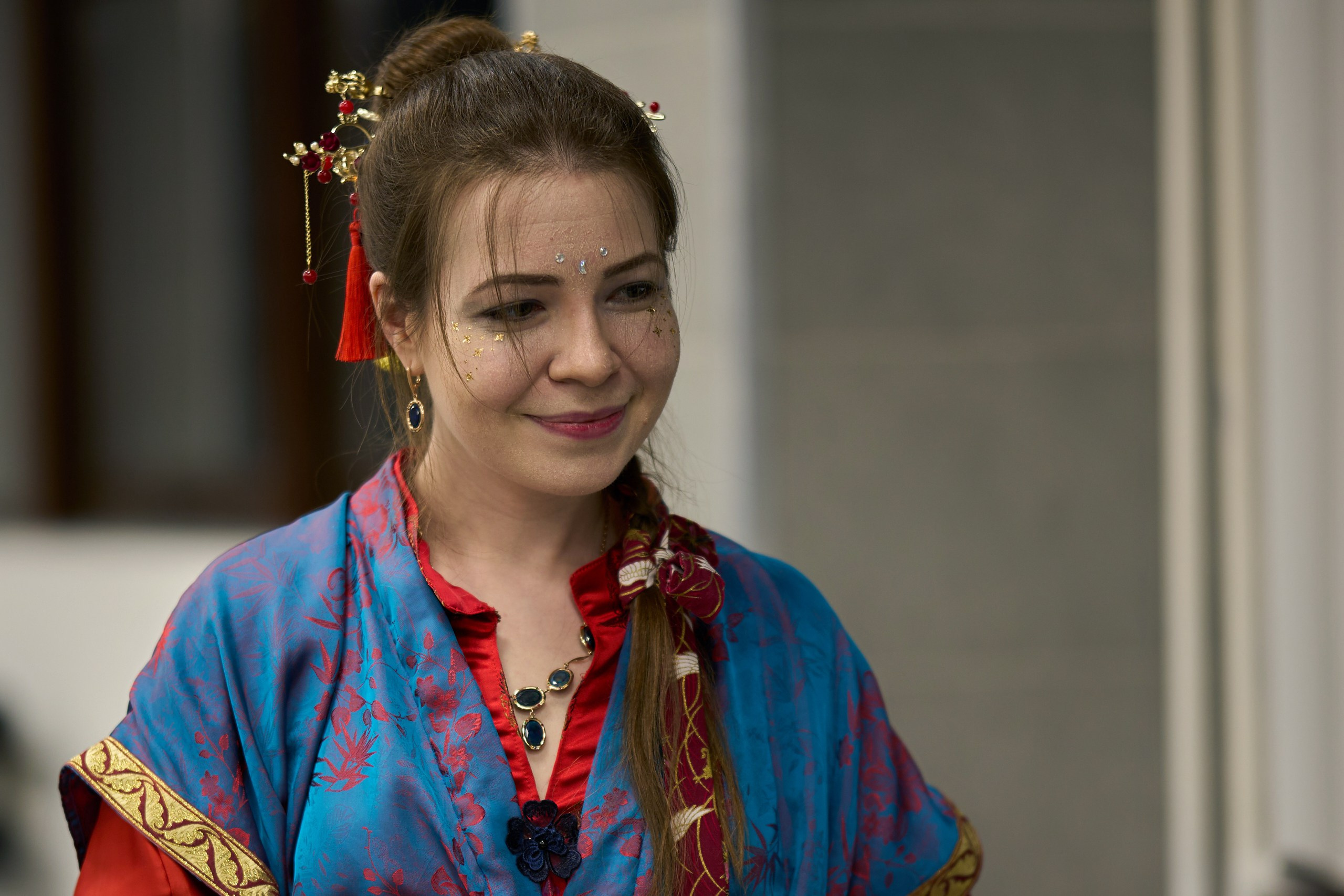 А это наш шикарнейший мастер. Игра так затянула ближе к концу, что я забыл, что у меня камера лежит. Но в эпилоге спохватился и быстро сделал пару фоток.