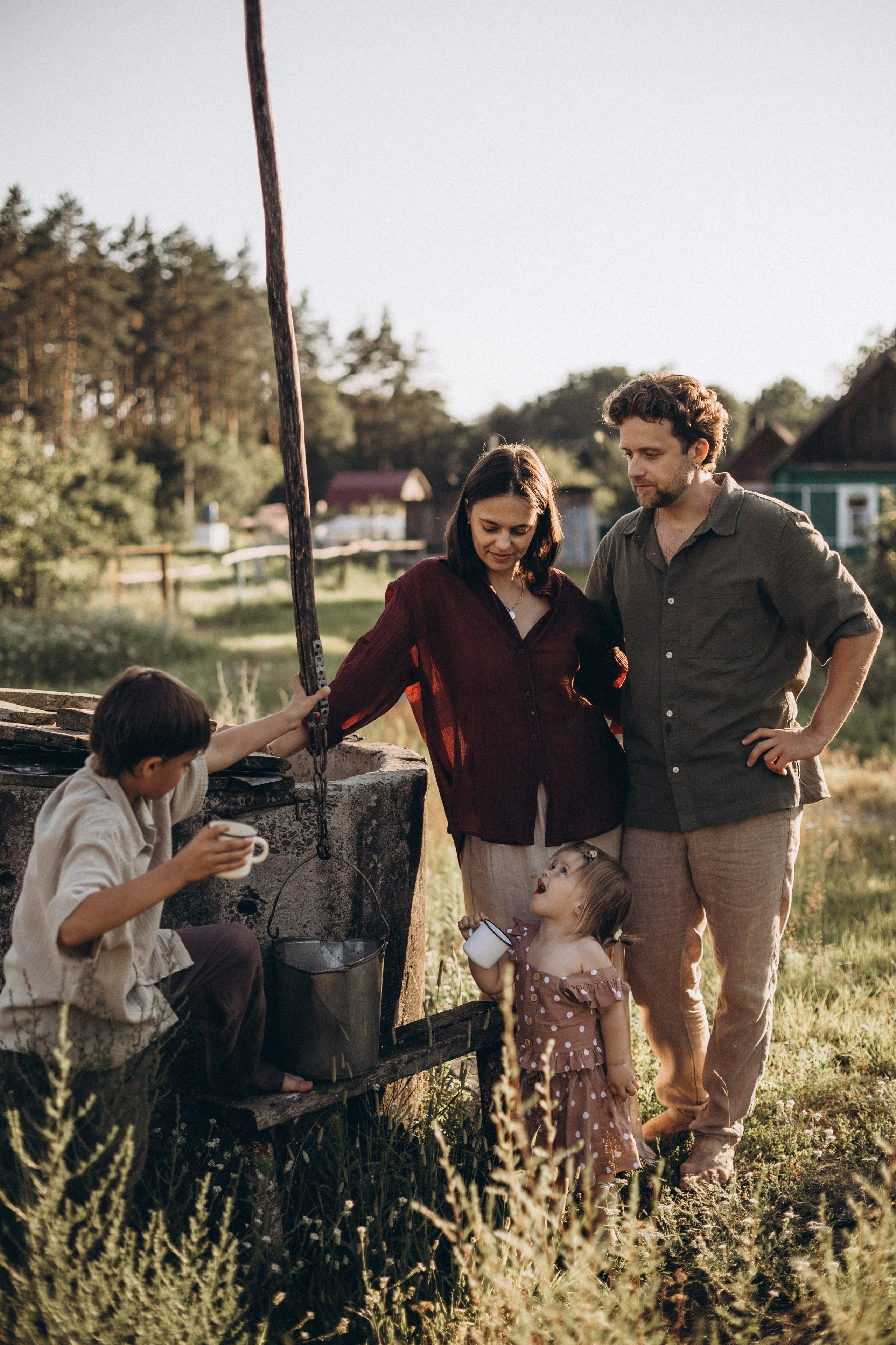 Летом в деревне. Семейный фотограф в Брянске Зурилина Екатерина