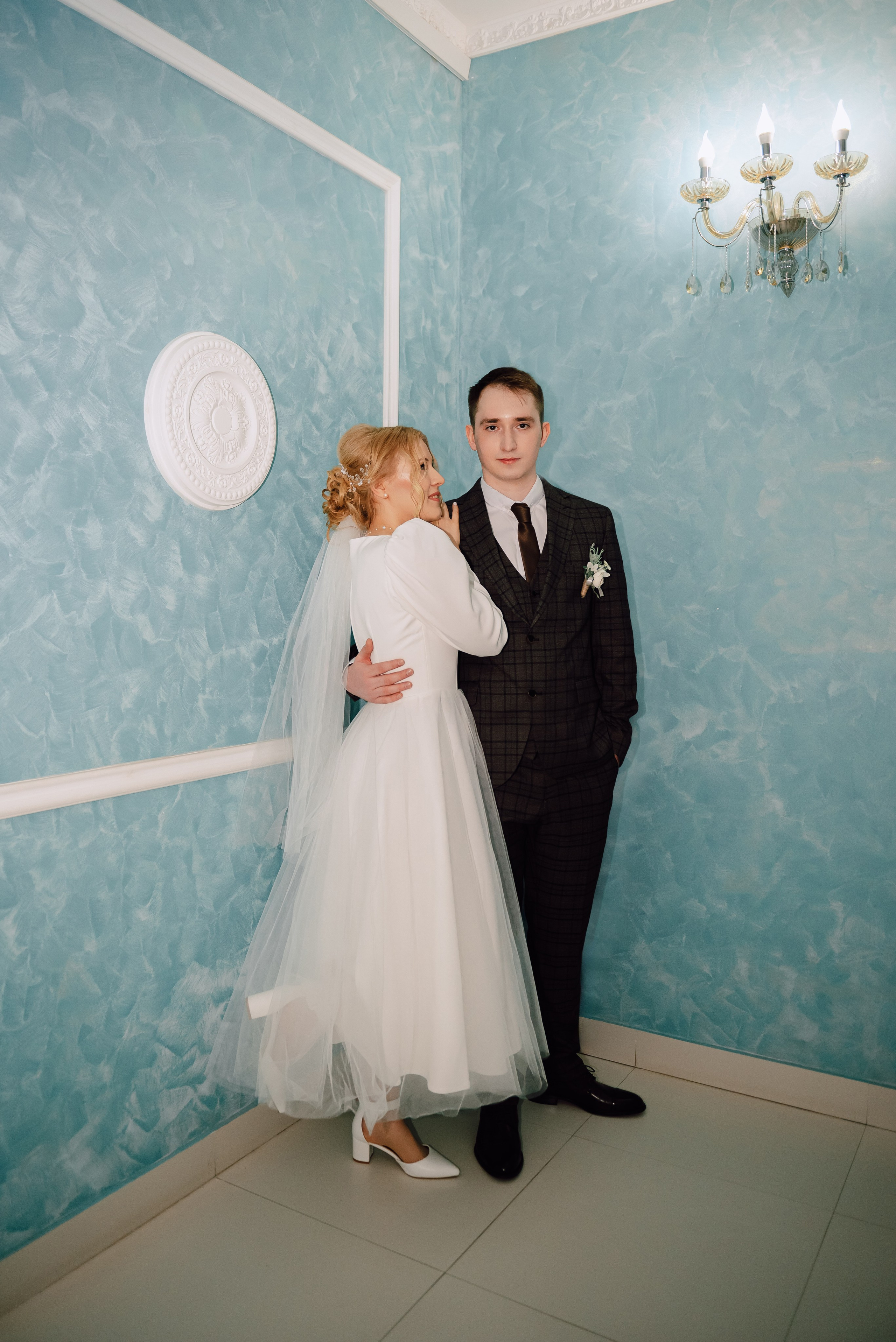 Свадебная фотосессия в рудничном загсе г. Кемерово