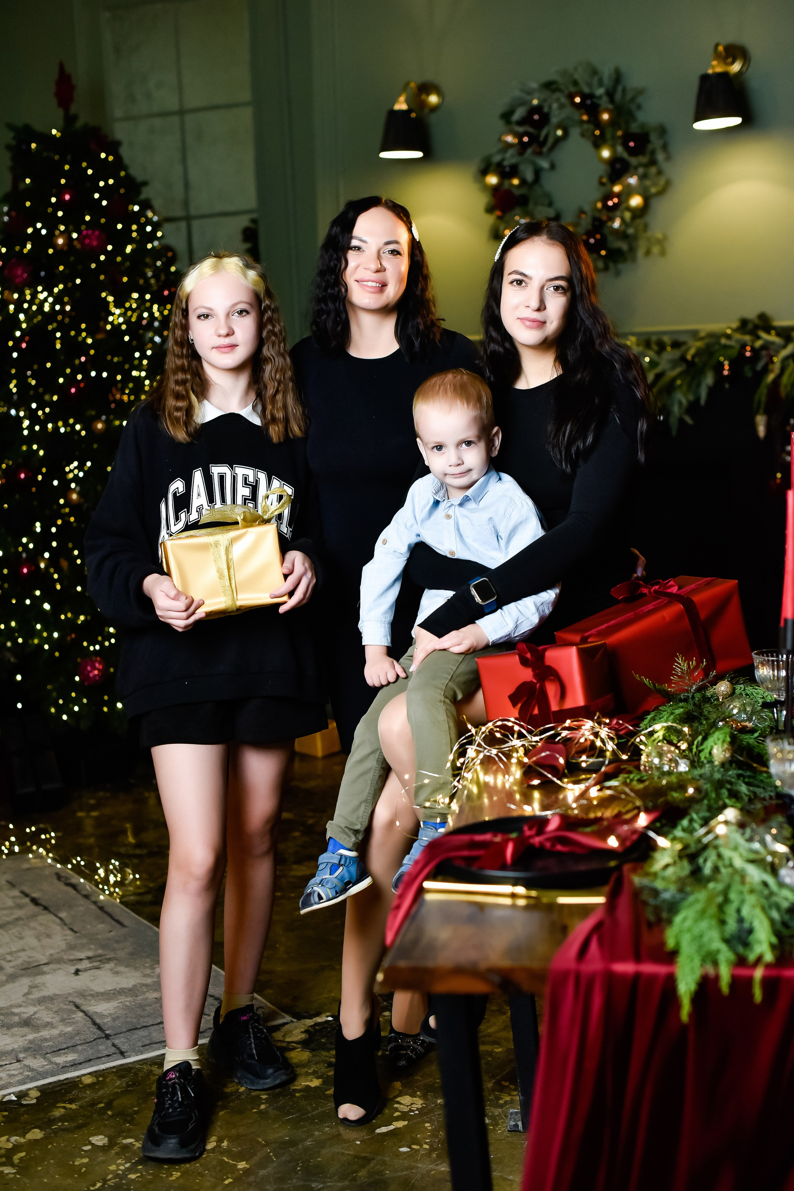 Большая семья Лины