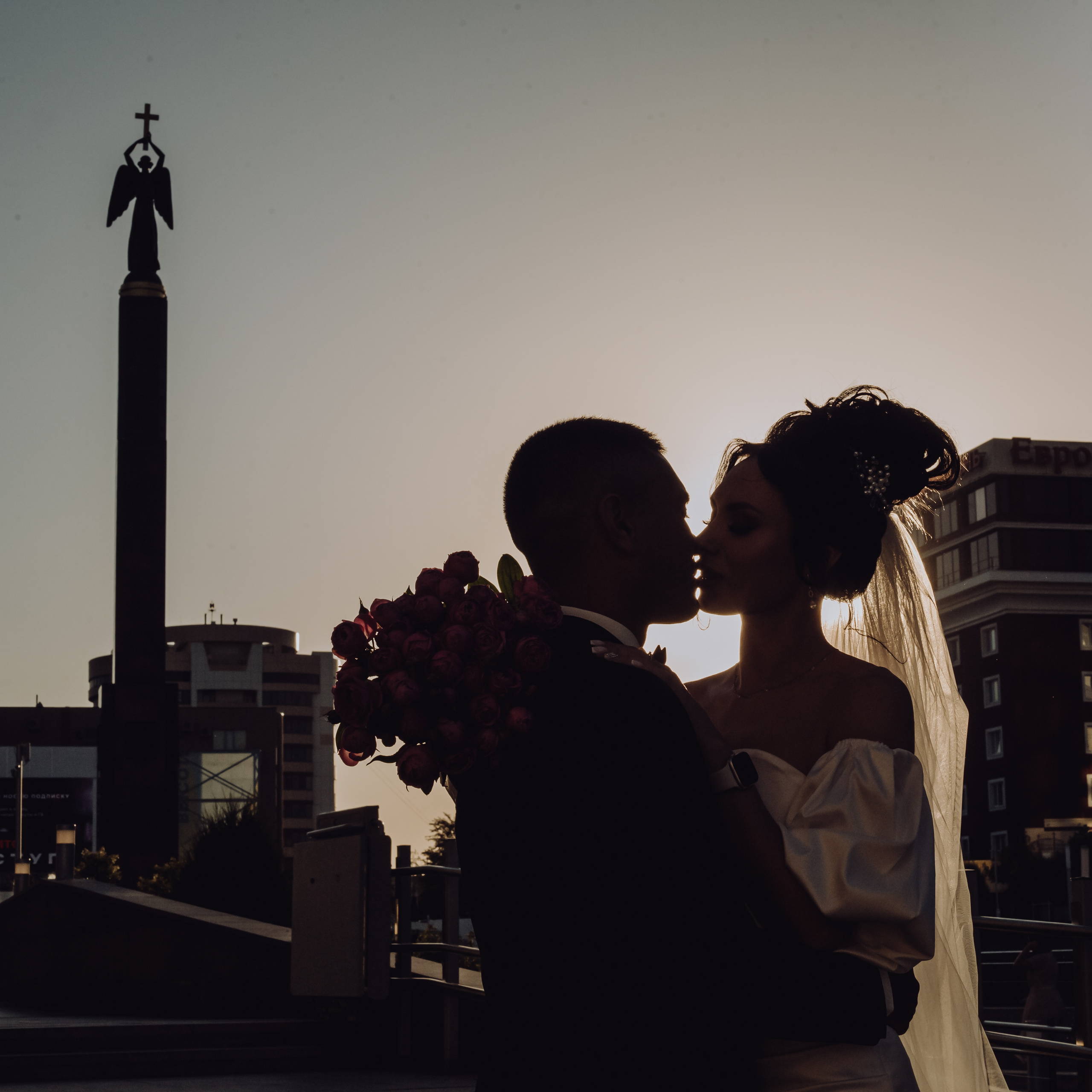 Эля и Назир (вечерняя свадебная прогулка). Фотограф в Ставрополе Евгений Наглянцев