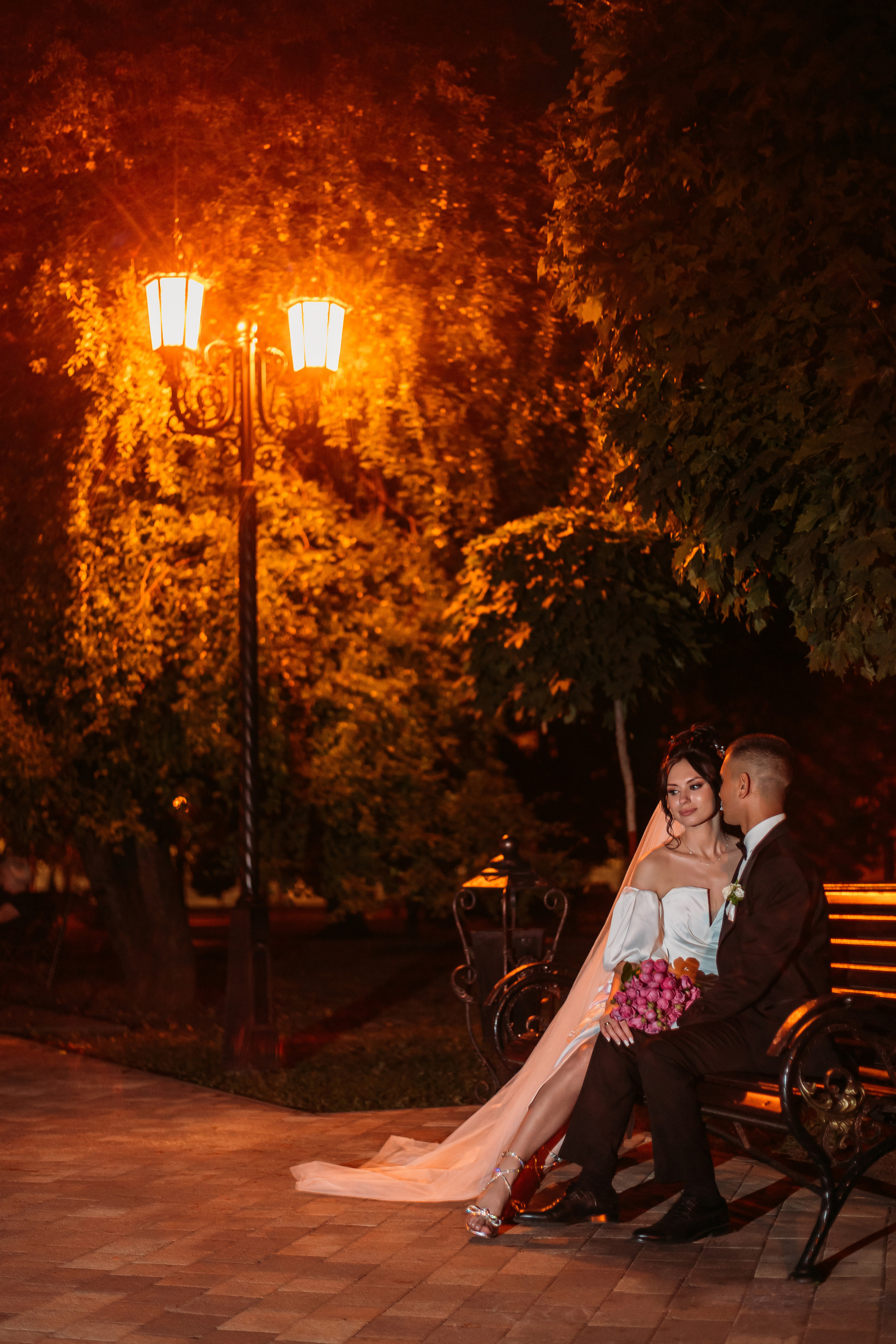 Эля и Назир (вечерняя свадебная прогулка). Фотограф в Ставрополе Евгений Наглянцев