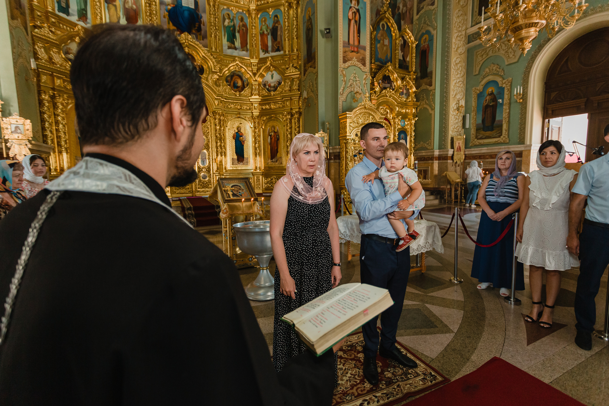 Крестины в церкви. Фотограф в Ставрополе Евгений Наглянцев