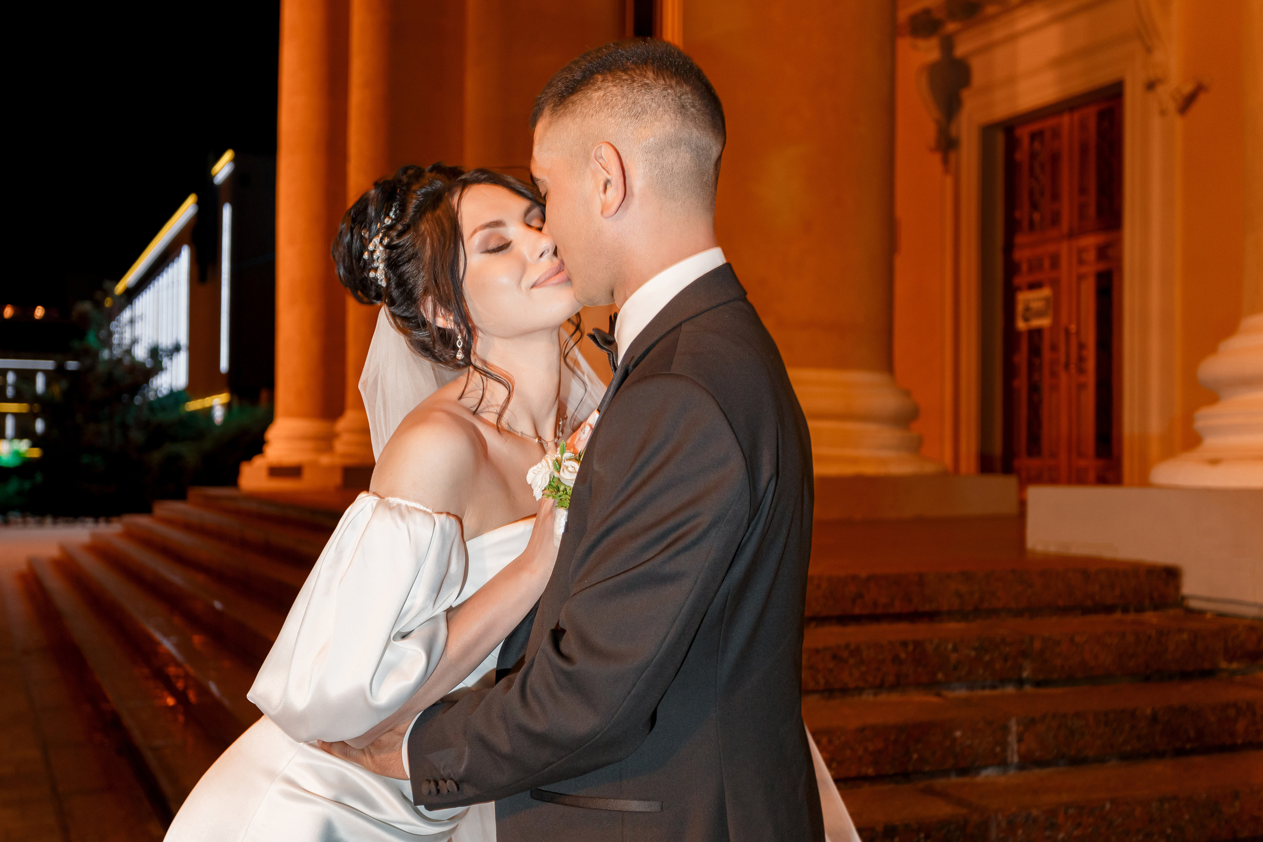 Эля и Назир (вечерняя свадебная прогулка). Фотограф в Ставрополе Евгений Наглянцев