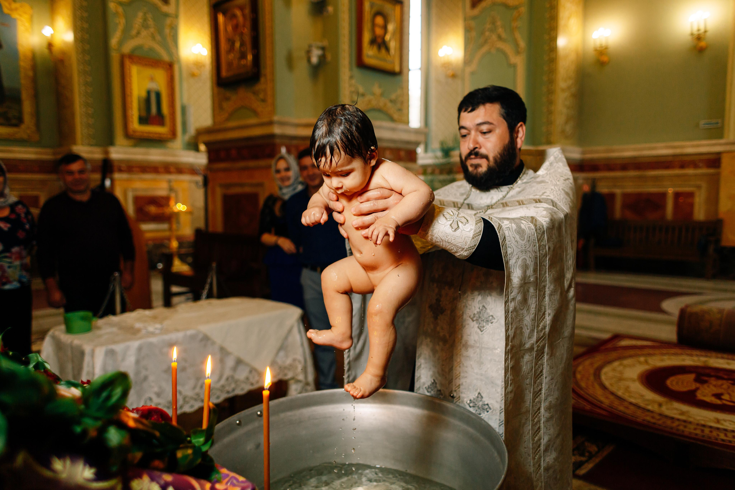 Крестины в церкви. Фотограф в Ставрополе Евгений Наглянцев