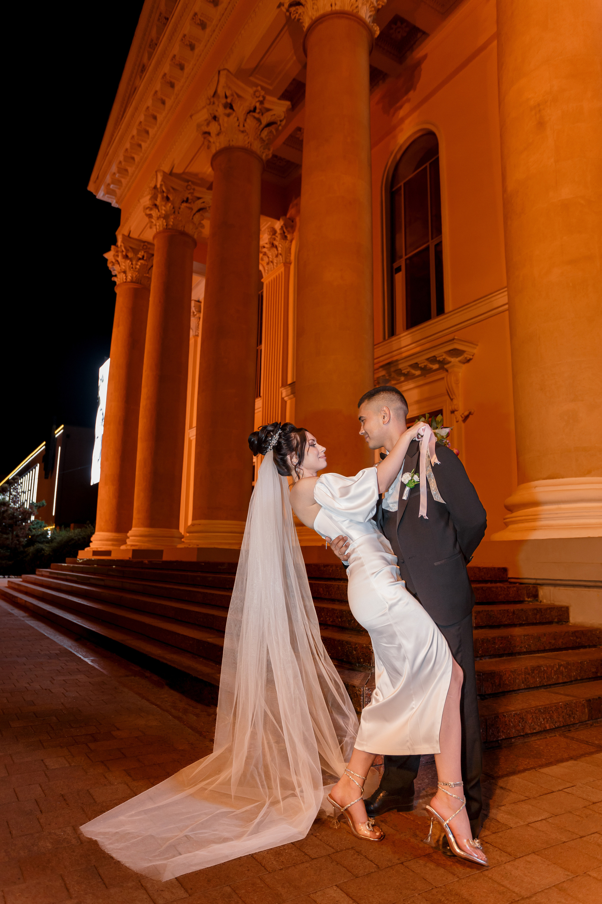 Эля и Назир (вечерняя свадебная прогулка). Фотограф в Ставрополе Евгений Наглянцев