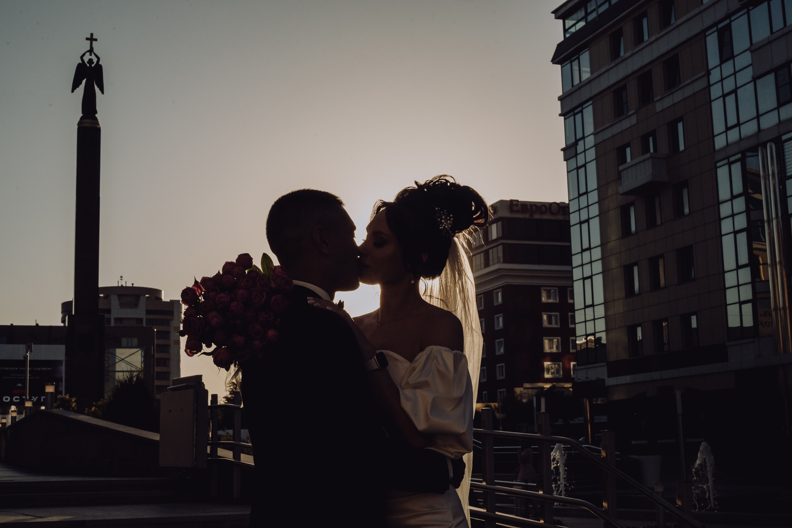 Эля и Назир (вечерняя свадебная прогулка). Фотограф в Ставрополе Евгений Наглянцев