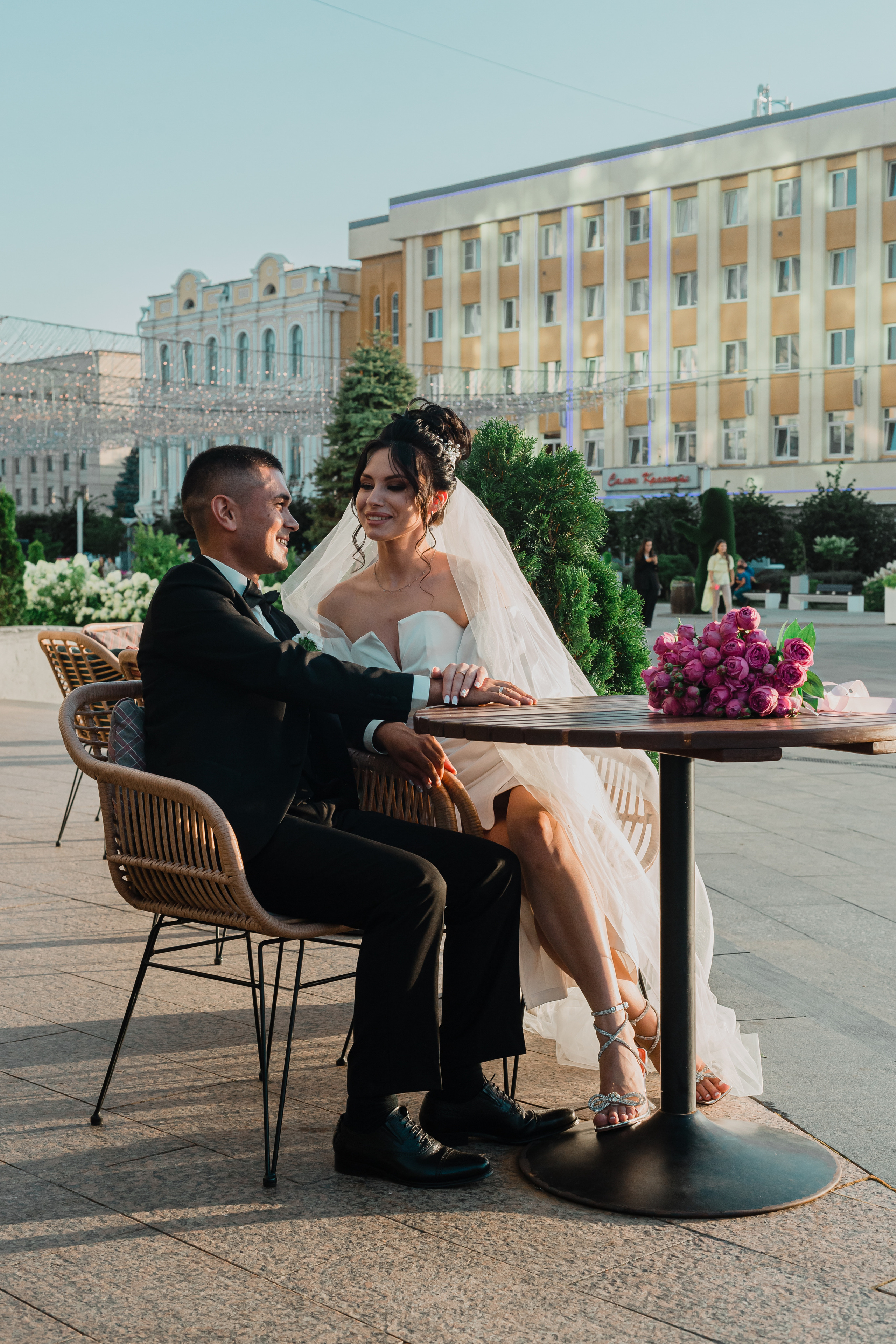Эля и Назир (вечерняя свадебная прогулка). Фотограф в Ставрополе Евгений Наглянцев