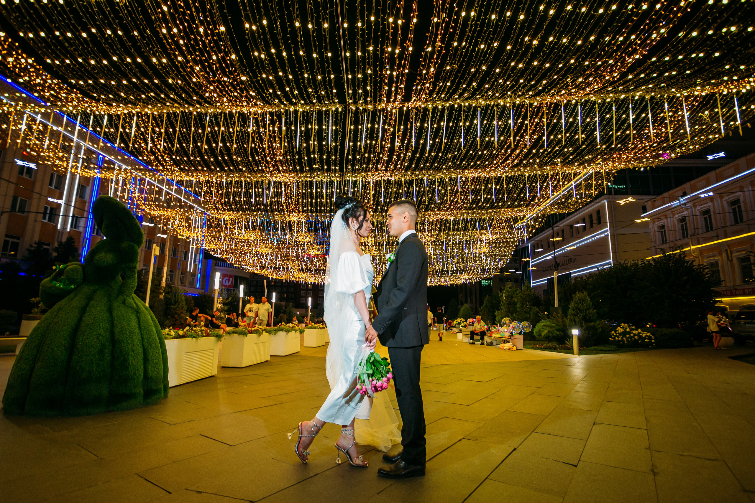 Эля и Назир (вечерняя свадебная прогулка). Фотограф в Ставрополе Евгений Наглянцев