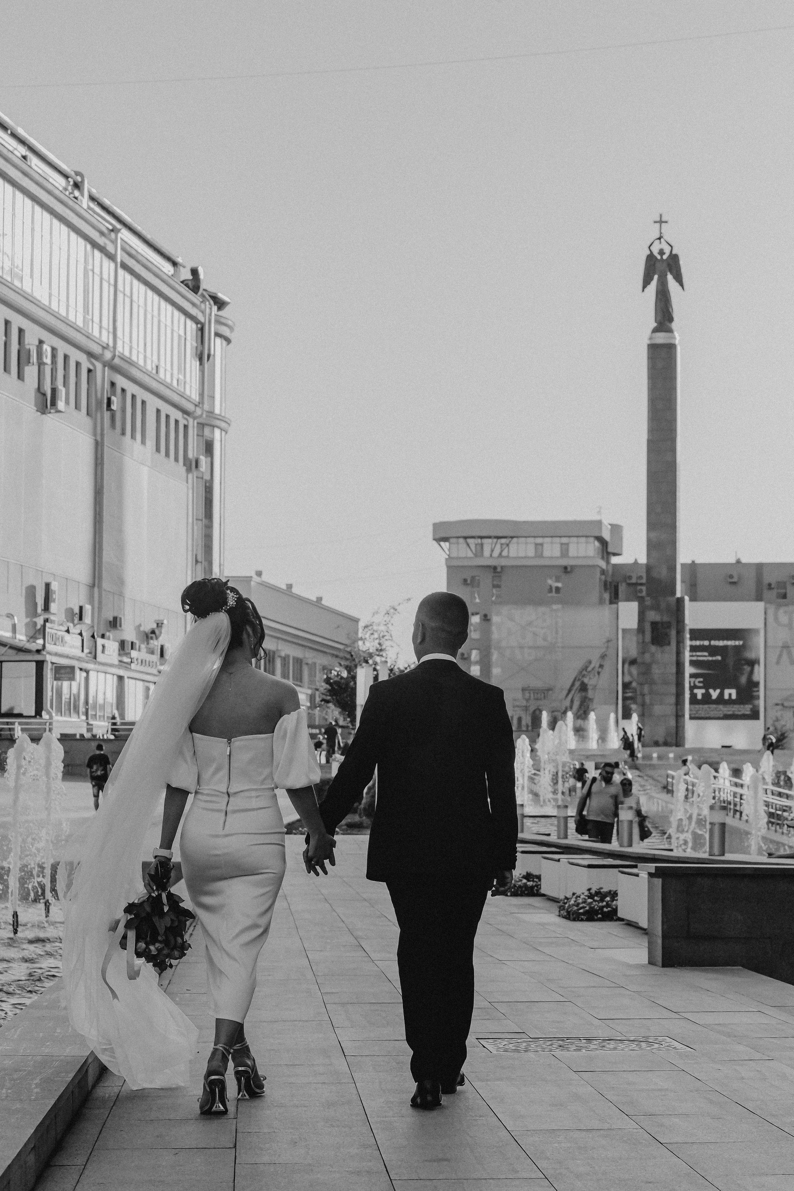 Эля и Назир (вечерняя свадебная прогулка). Фотограф в Ставрополе Евгений Наглянцев