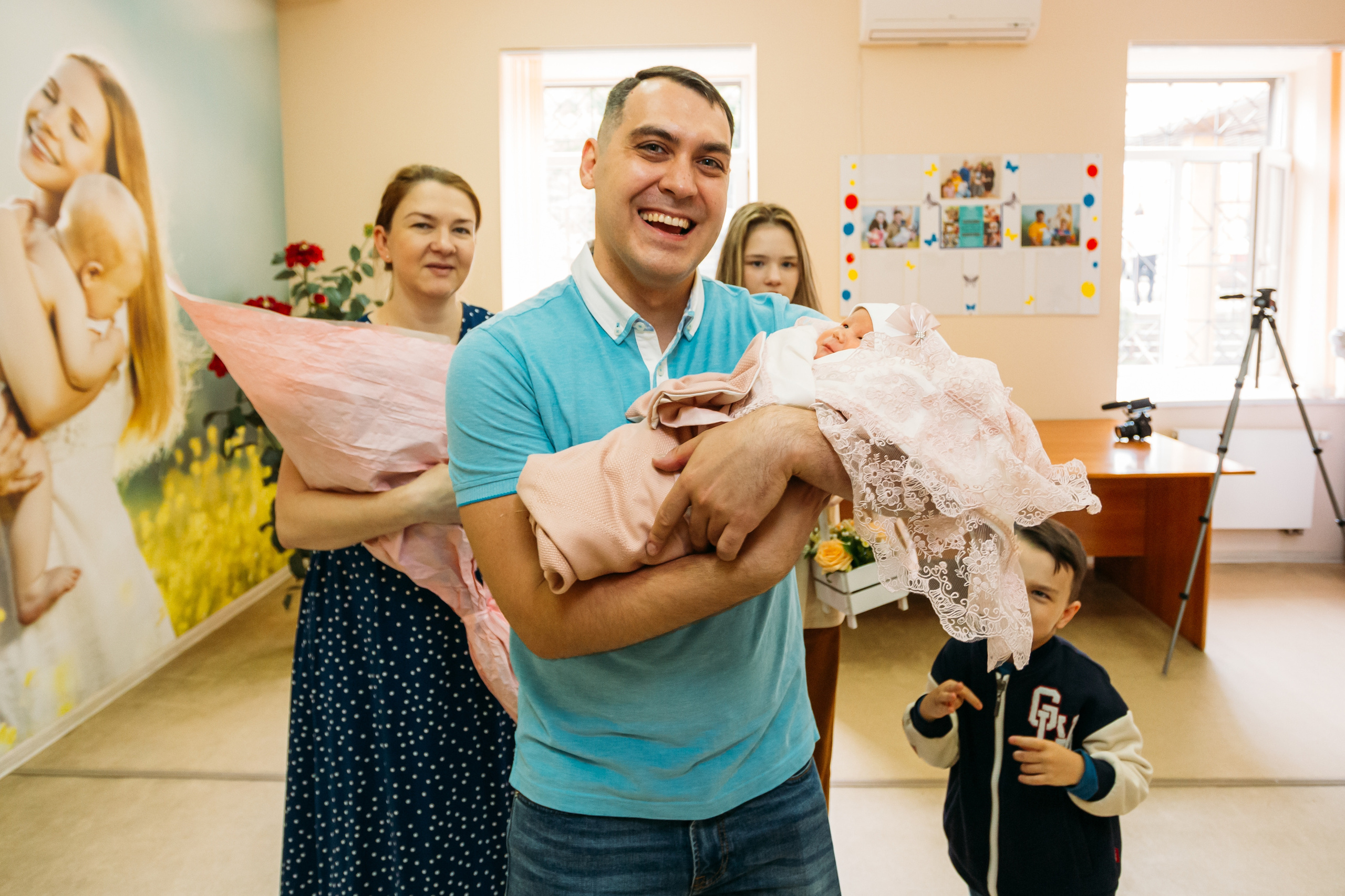 Выписка из родильного дома. Фотограф в Ставрополе Евгений Наглянцев