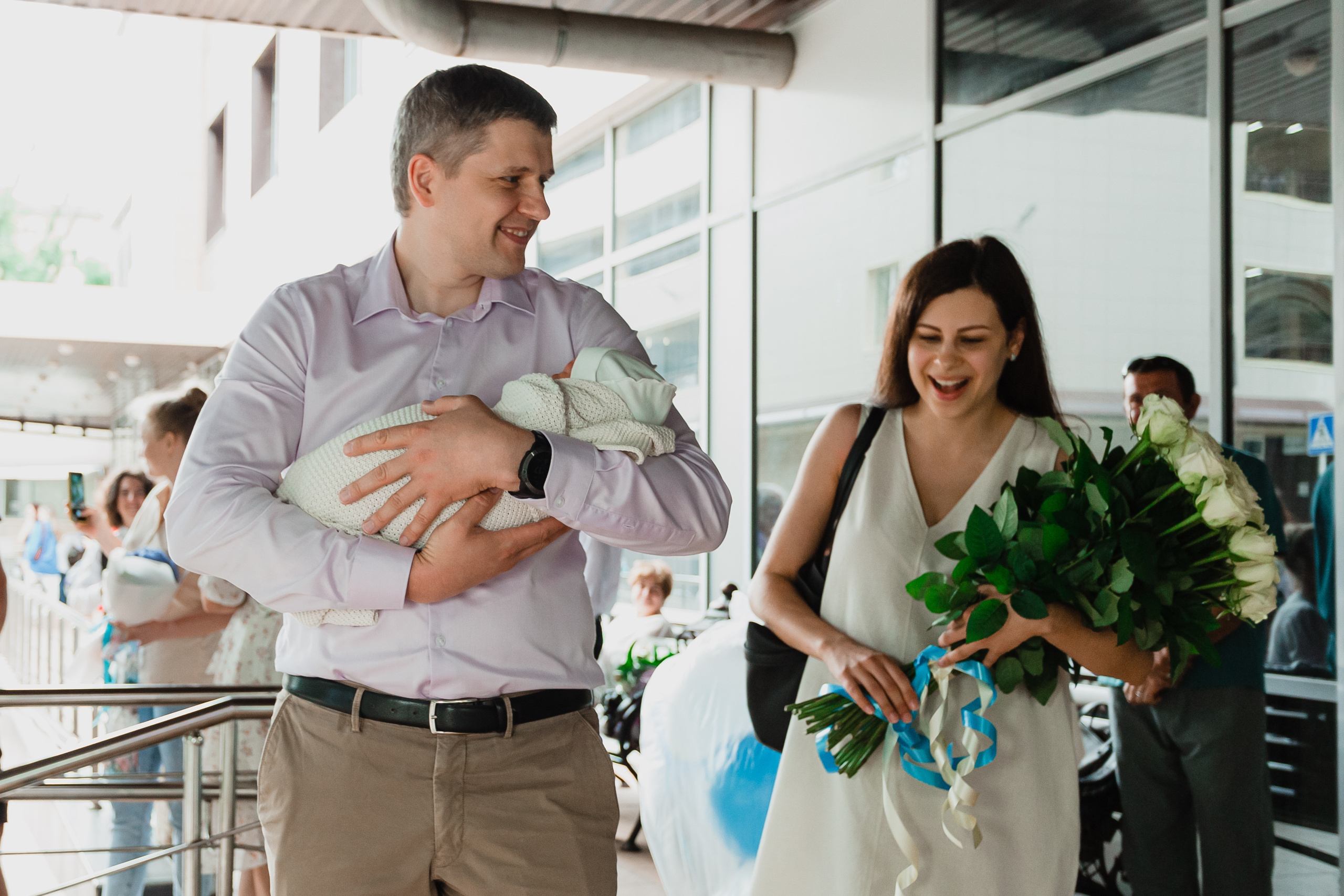 Выписка из родильного дома. Фотограф в Ставрополе Евгений Наглянцев
