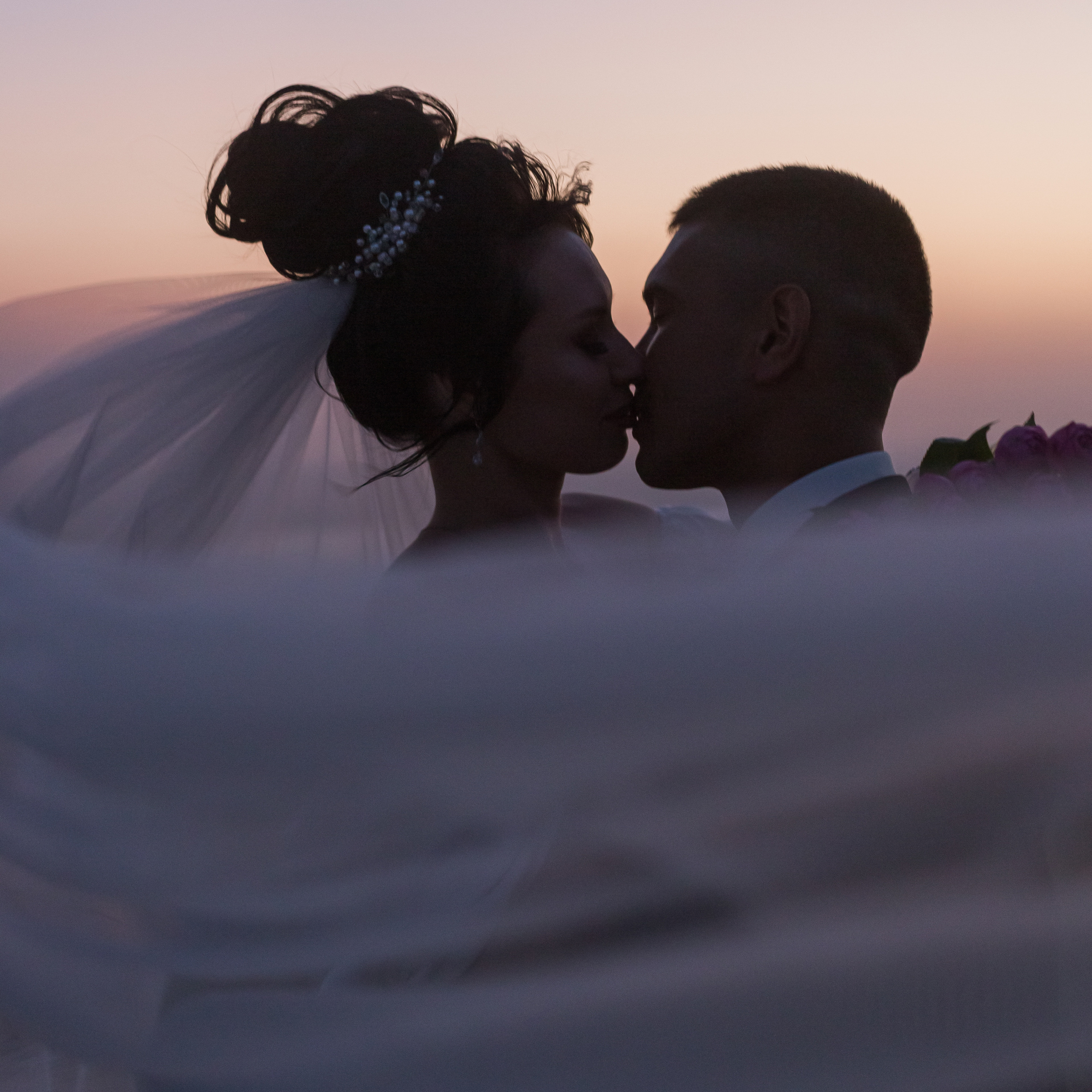 Эля и Назир (вечерняя свадебная прогулка). Фотограф в Ставрополе Евгений Наглянцев