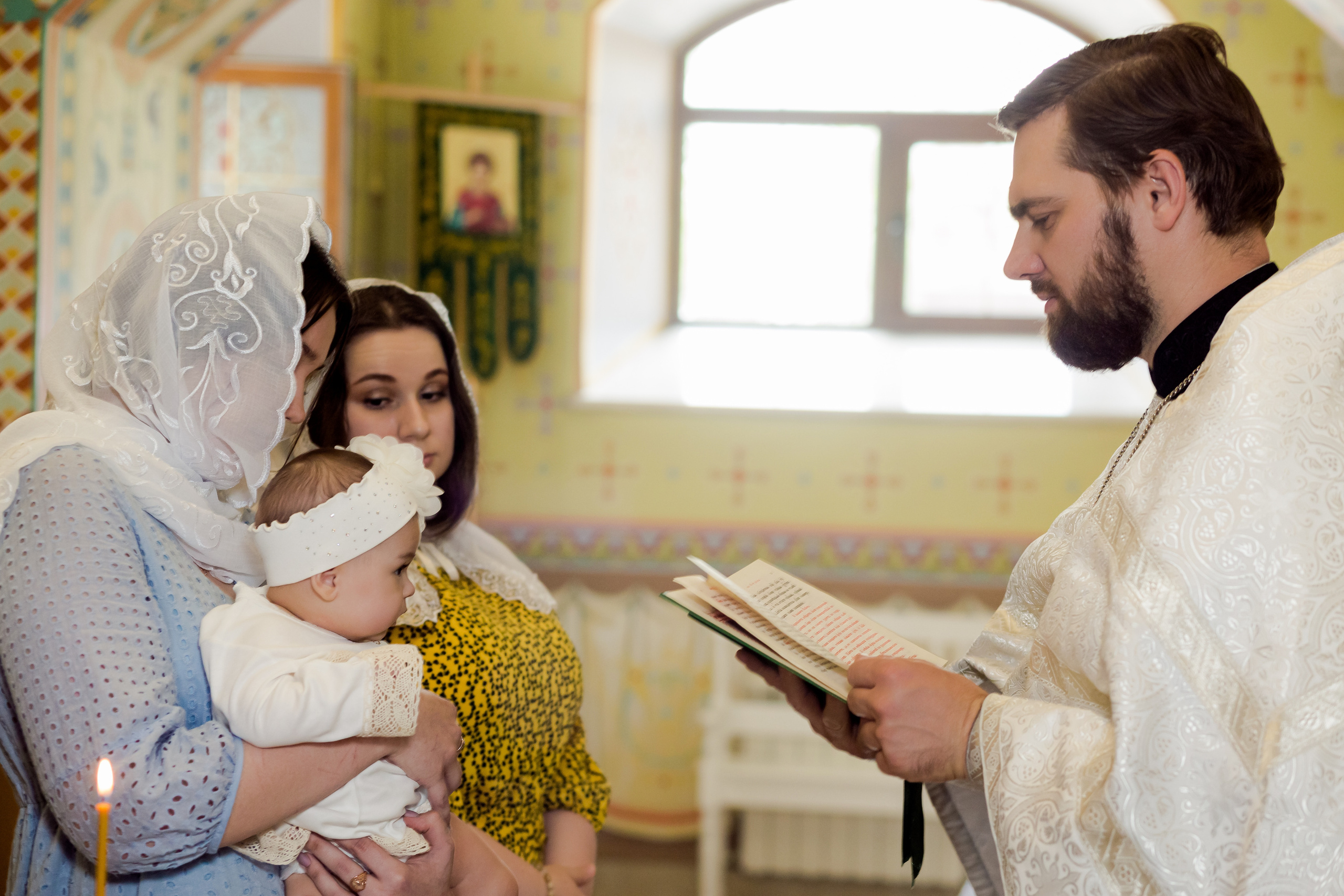 Крестины в церкви. Фотограф в Ставрополе Евгений Наглянцев