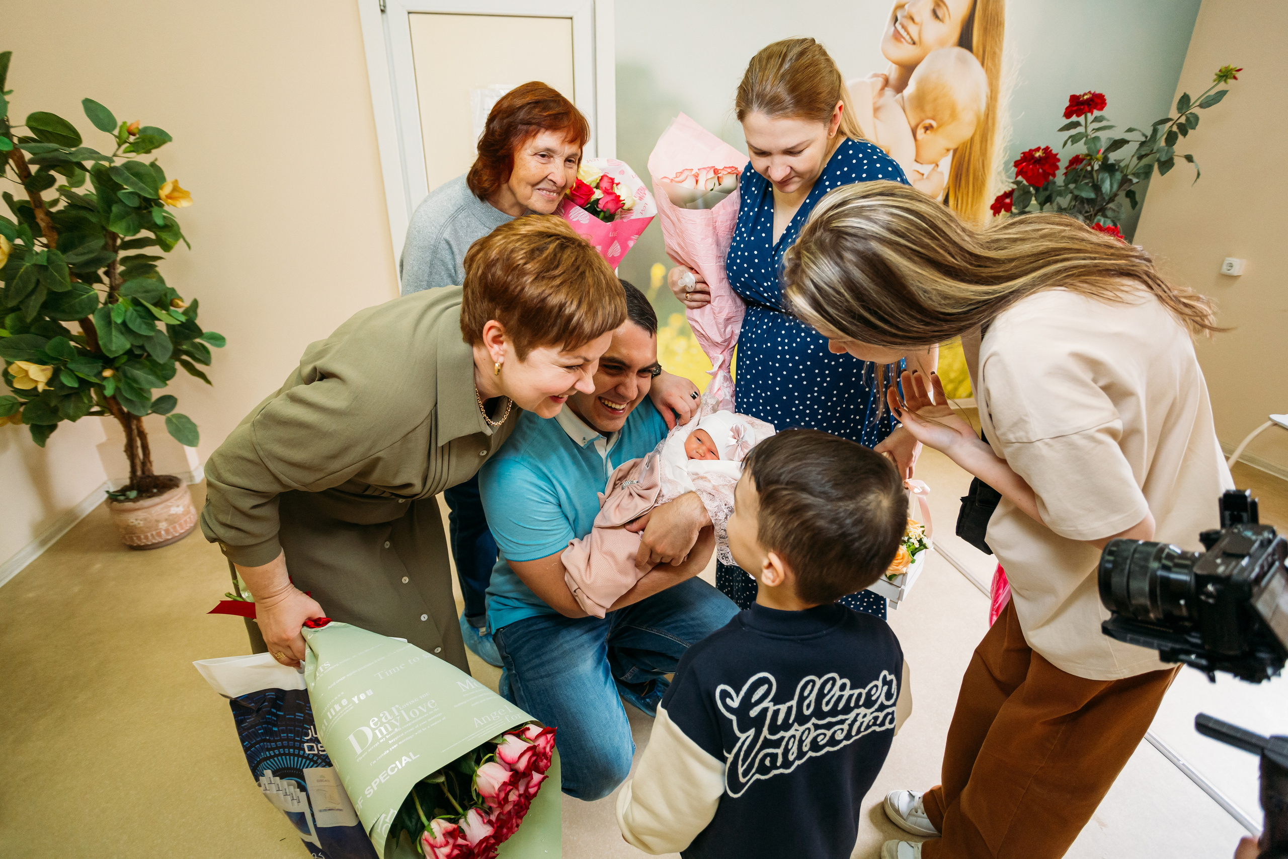 Выписка из родильного дома. Фотограф в Ставрополе Евгений Наглянцев