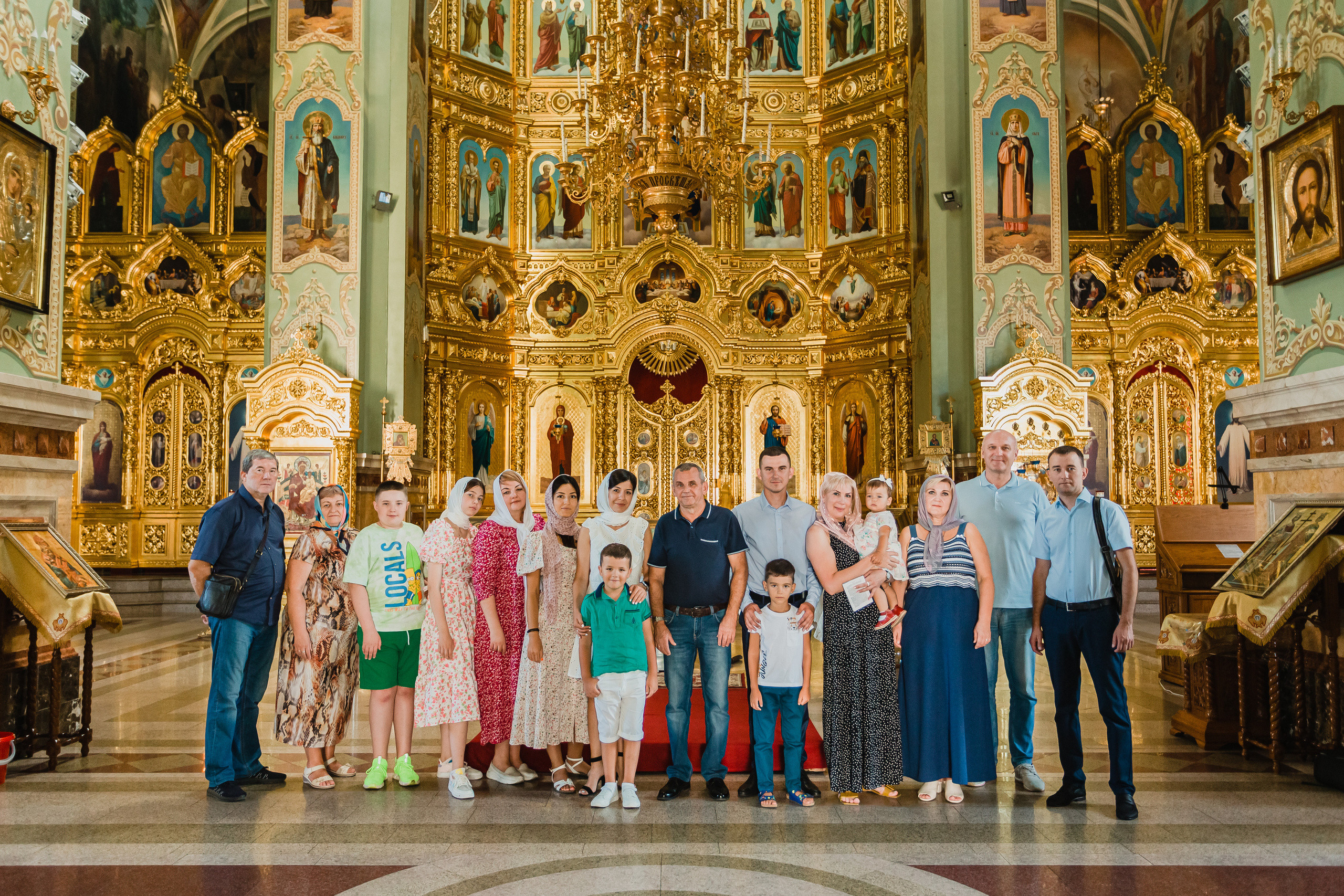Крестины в церкви. Фотограф в Ставрополе Евгений Наглянцев