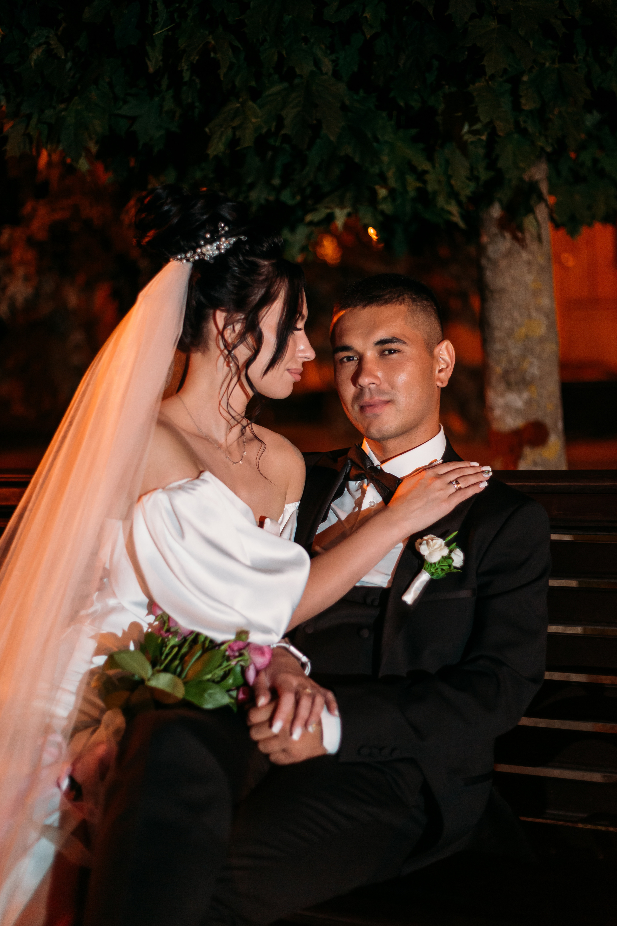 Эля и Назир (вечерняя свадебная прогулка). Фотограф в Ставрополе Евгений Наглянцев