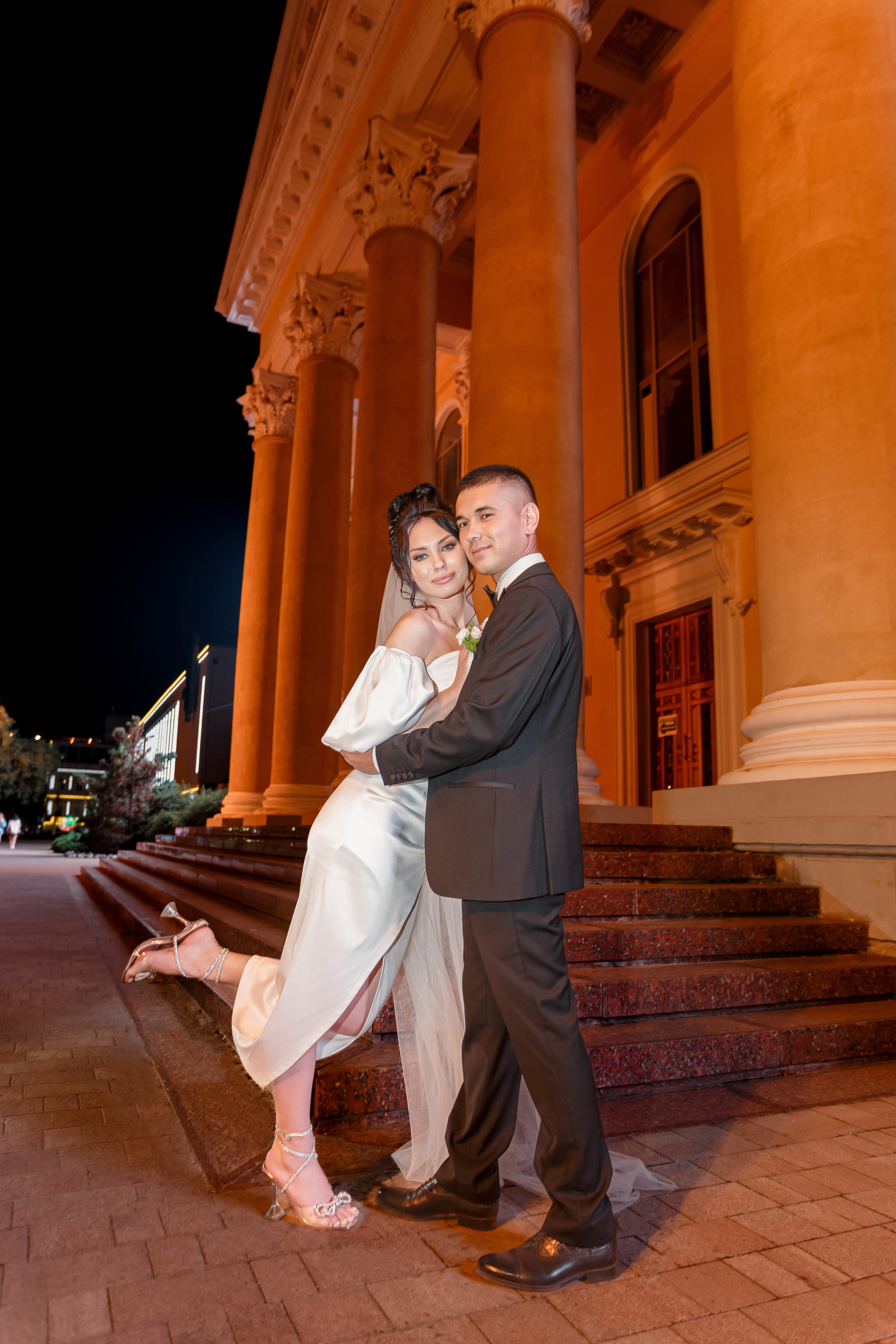 Эля и Назир (вечерняя свадебная прогулка). Фотограф в Ставрополе Евгений Наглянцев