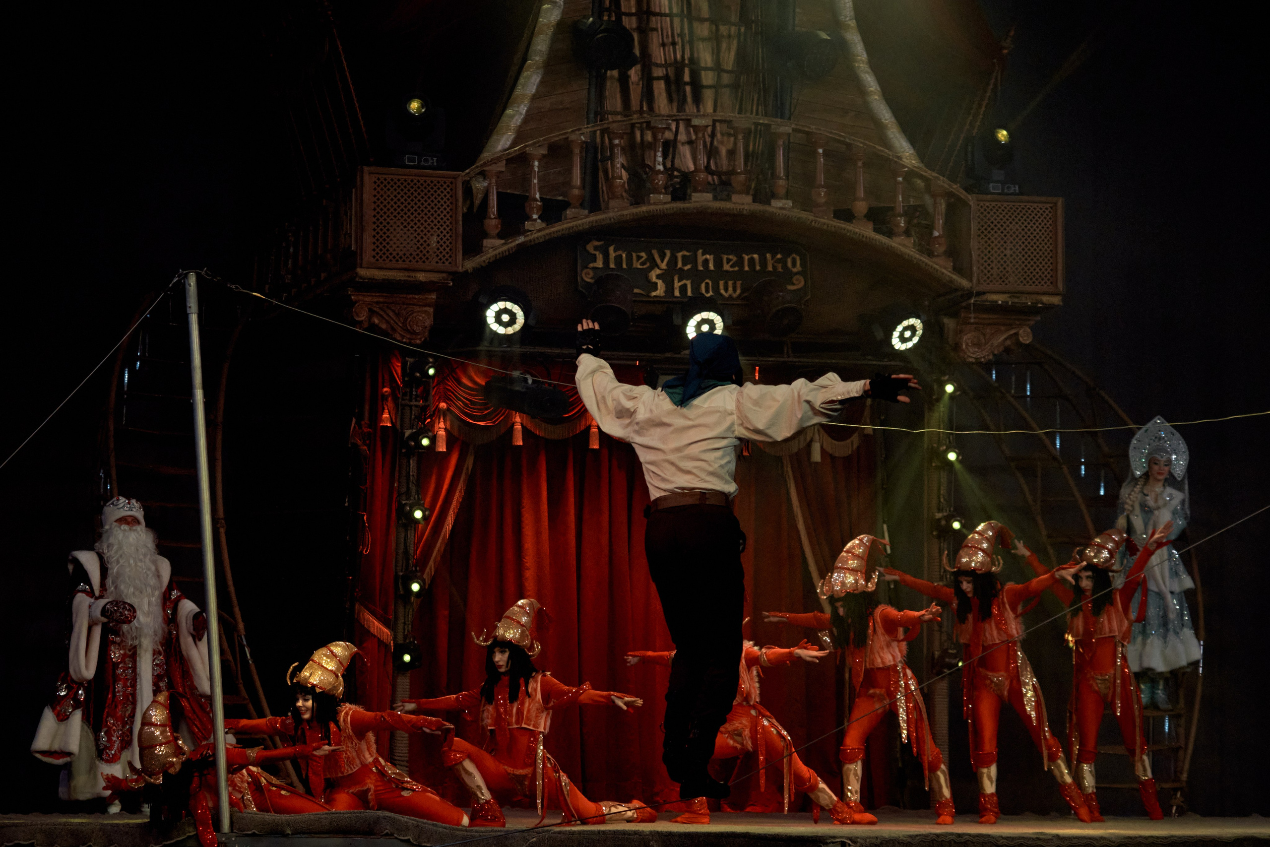 Цирк «На воде». Фотограф