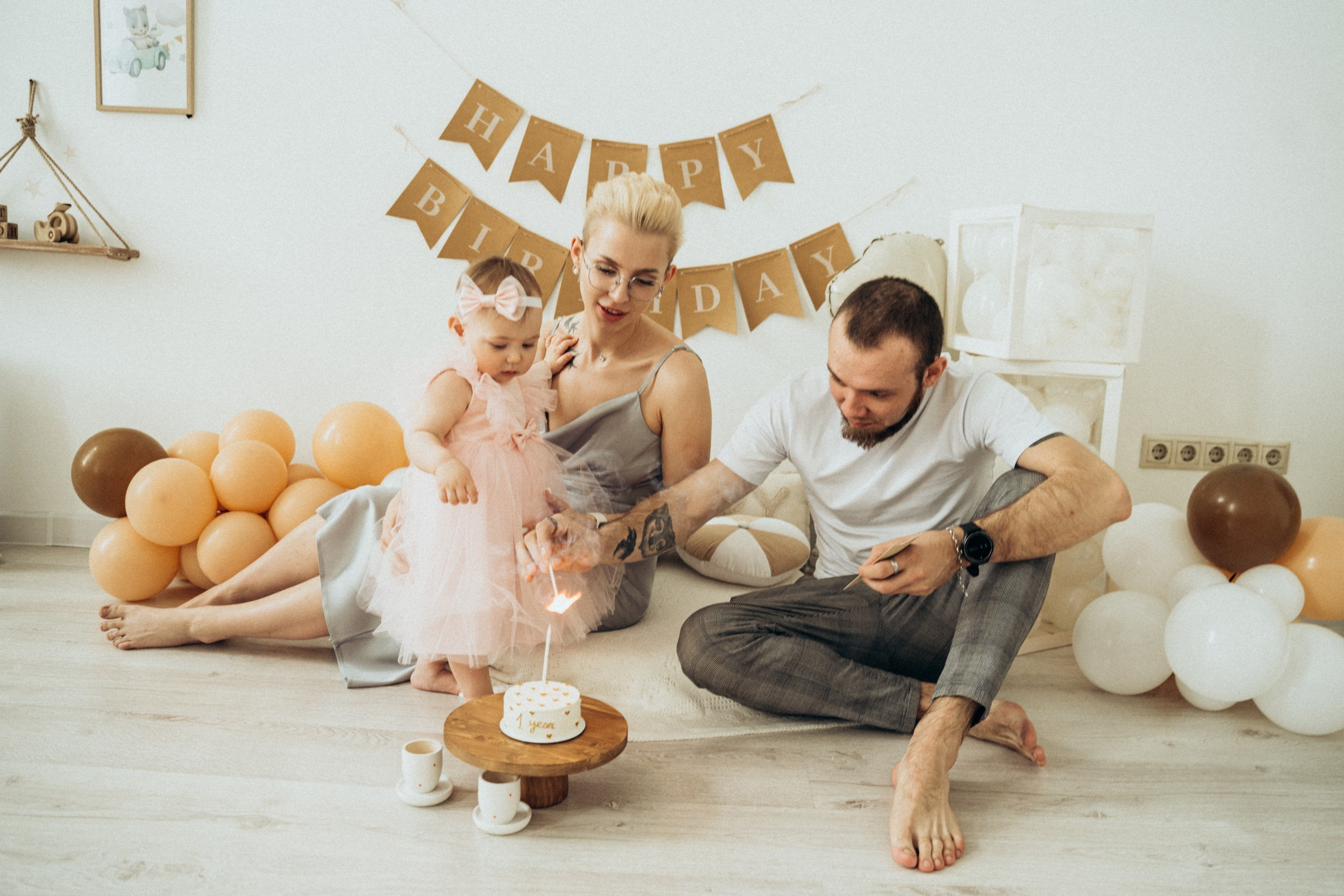 Мила 1 годик. Свадебный фотограф в Дмитрове