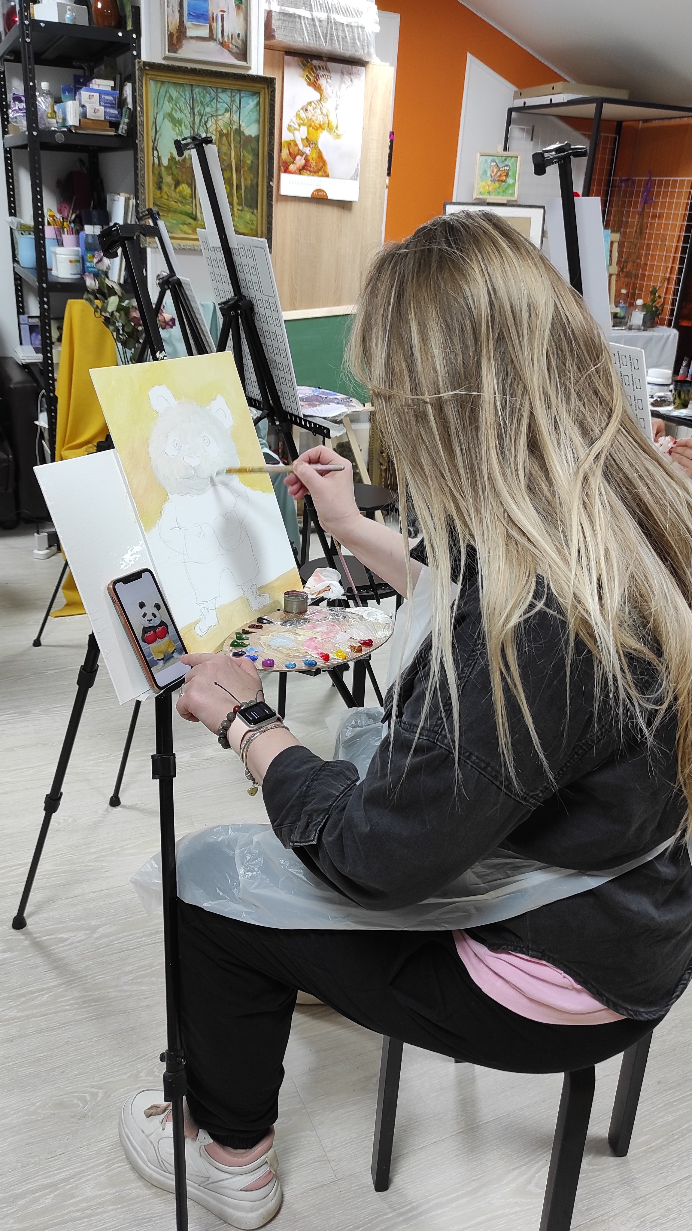 Арт-вечеринки. Арт-вечеринки и мастер-классы в Москве для взрослых и детей