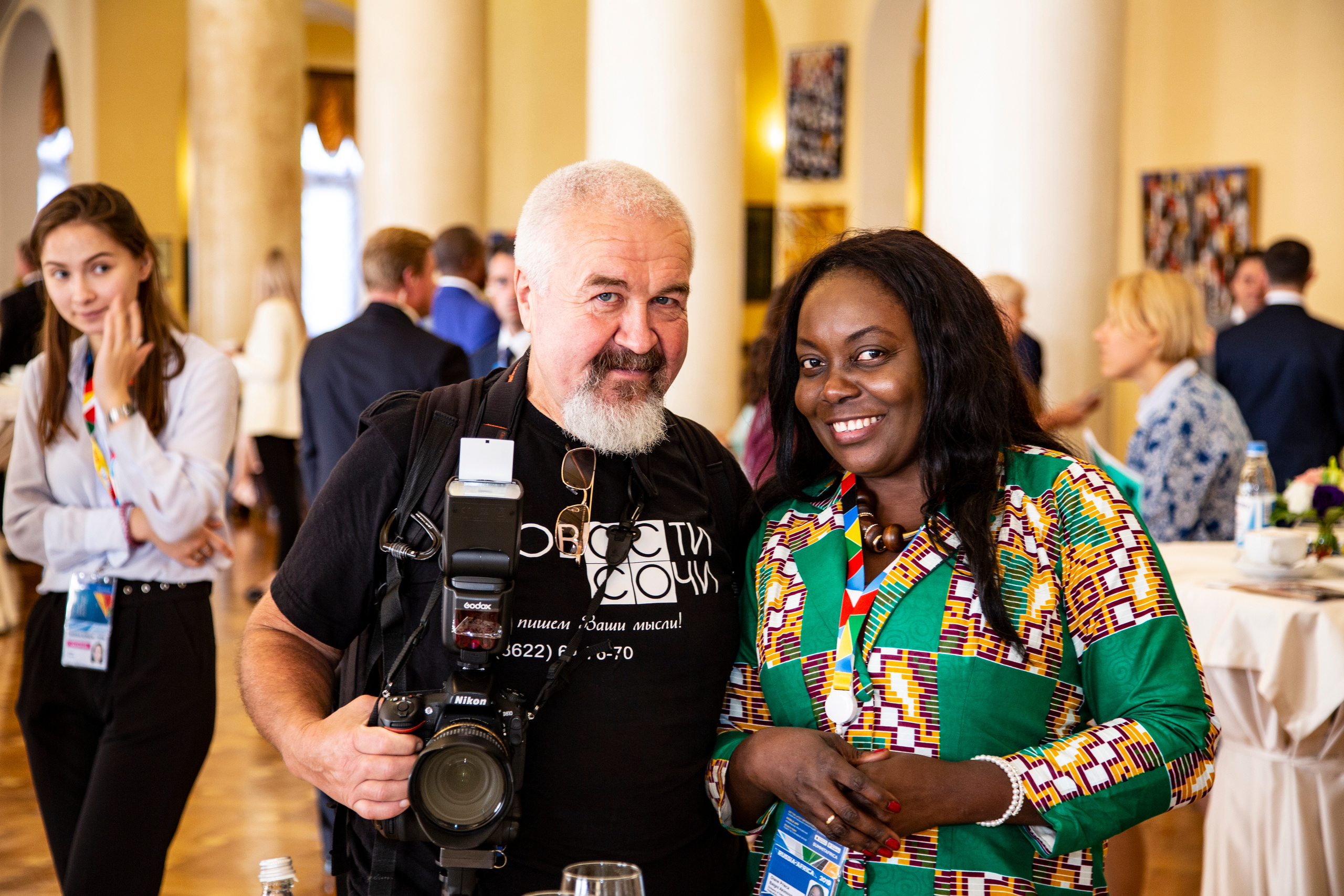 Прием жен глав африканских государств в Зимнем тетре г. Сочи. Фотограф в Сочи Юрий Шептаев