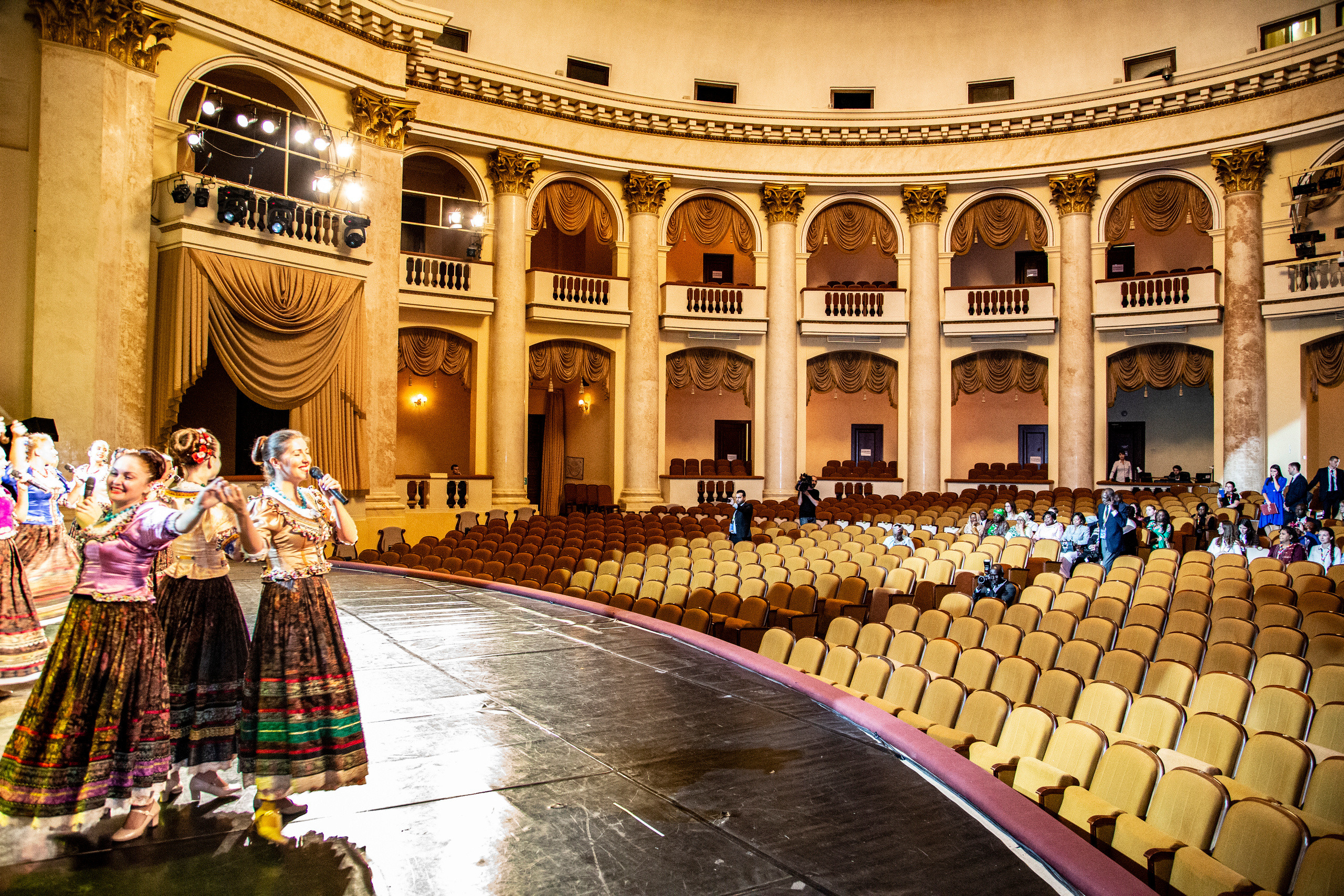 Прием жен глав африканских государств в Зимнем тетре г. Сочи. Фотограф в Сочи Юрий Шептаев