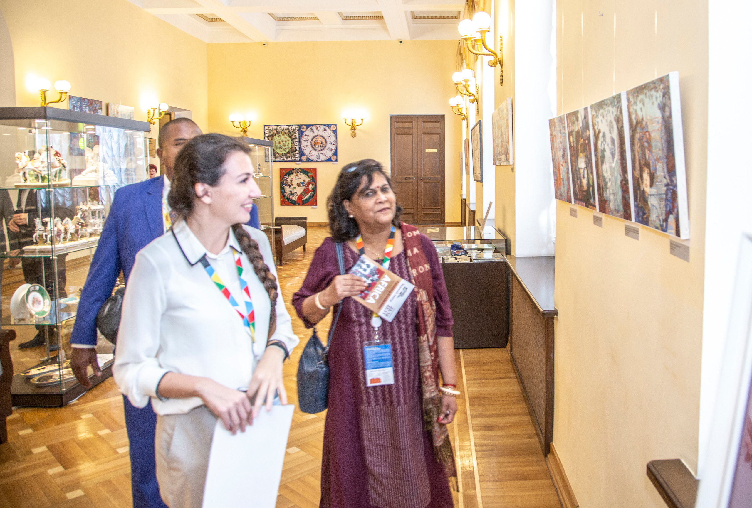 Прием жен глав африканских государств в Зимнем тетре г. Сочи. Фотограф в Сочи Юрий Шептаев