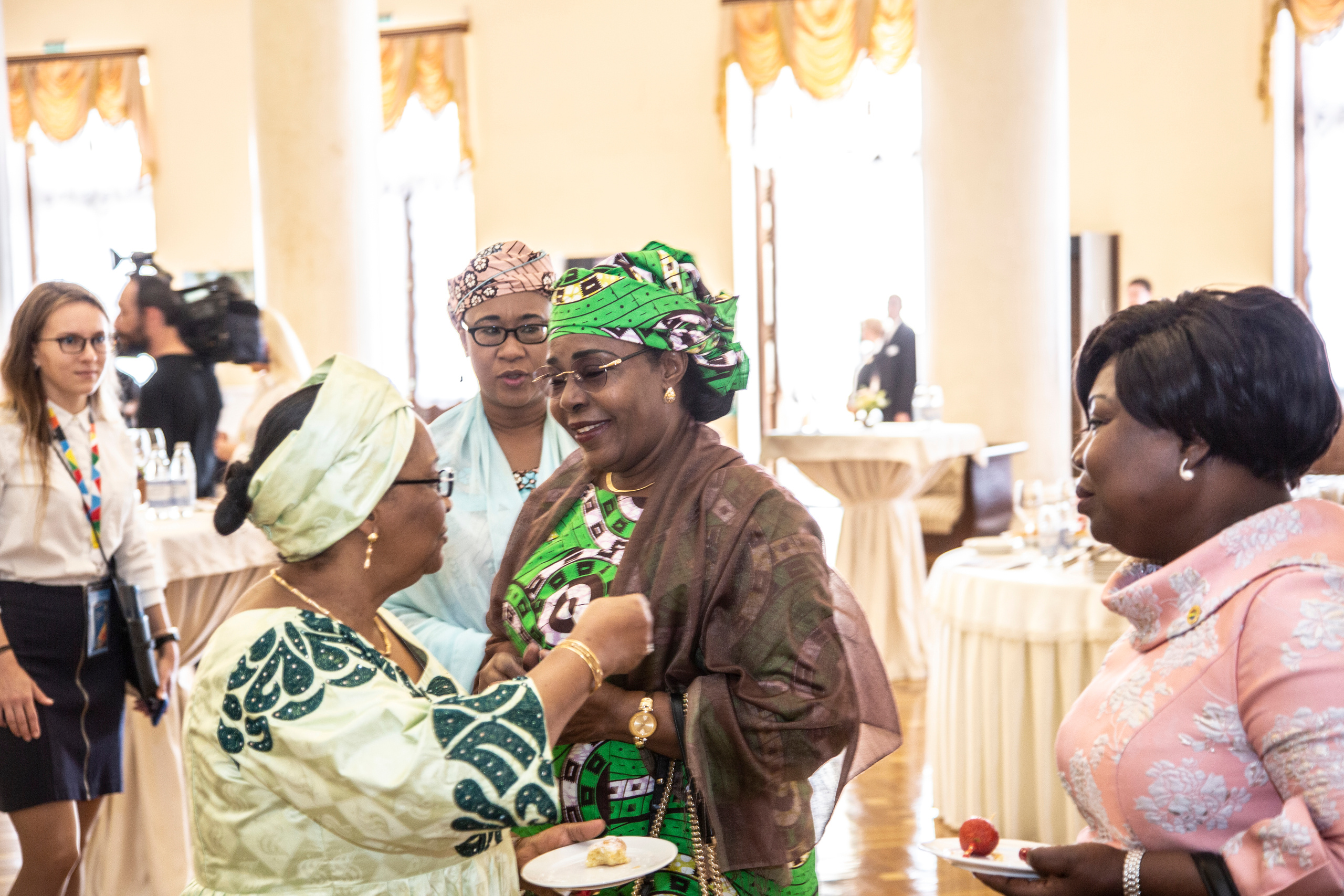 Прием жен глав африканских государств в Зимнем тетре г. Сочи. Фотограф в Сочи Юрий Шептаев