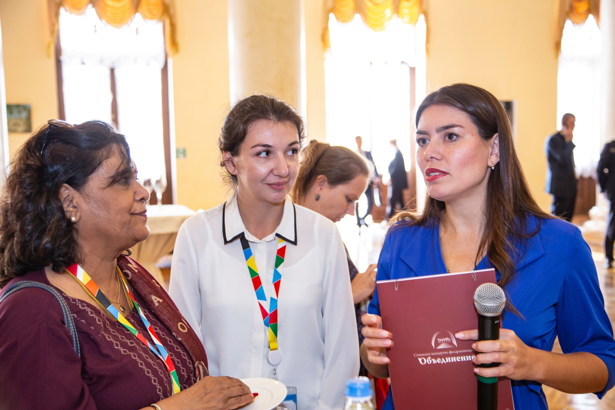 Прием жен глав африканских государств в Зимнем тетре г. Сочи. Фотограф в Сочи Юрий Шептаев