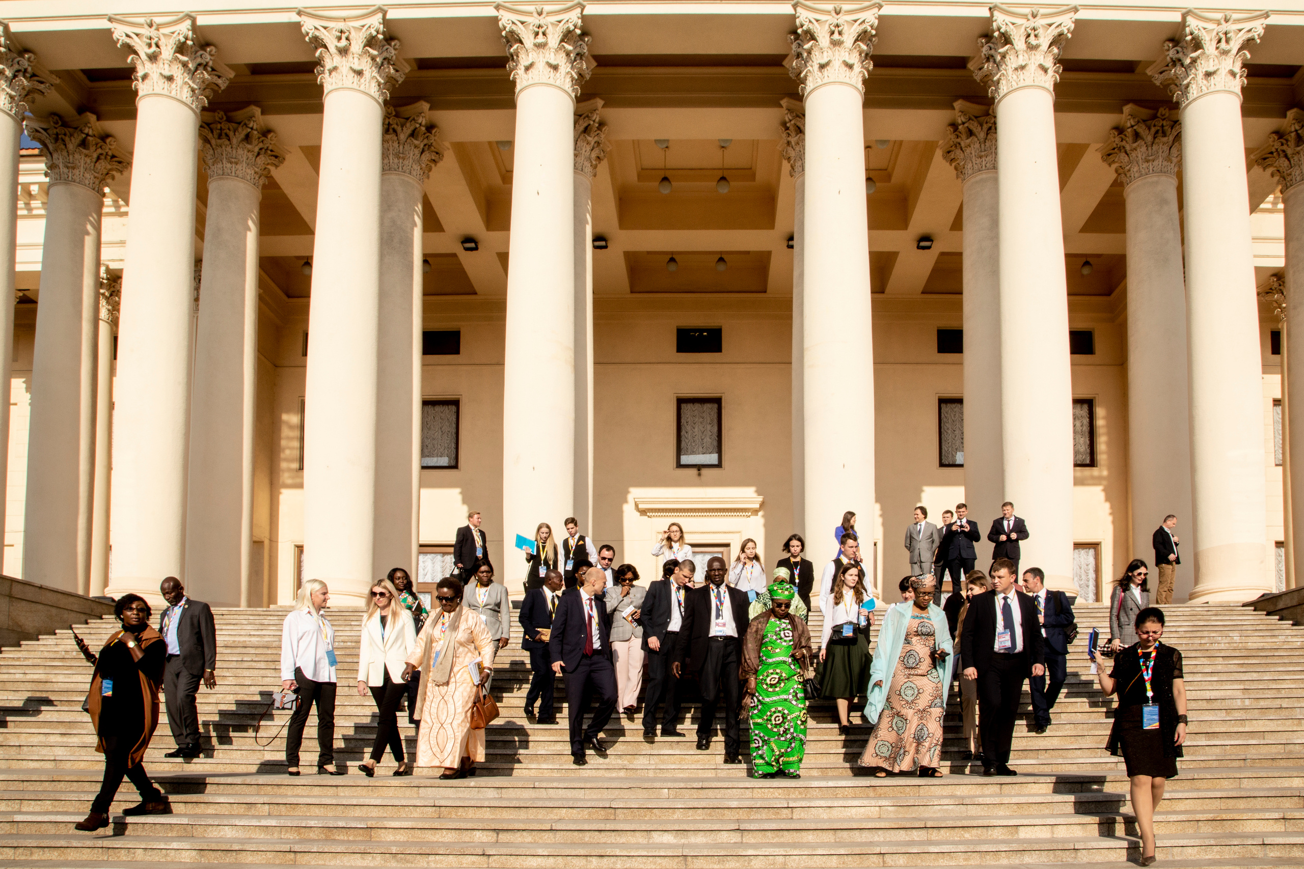 Прием жен глав африканских государств в Зимнем тетре г. Сочи. Фотограф в Сочи Юрий Шептаев