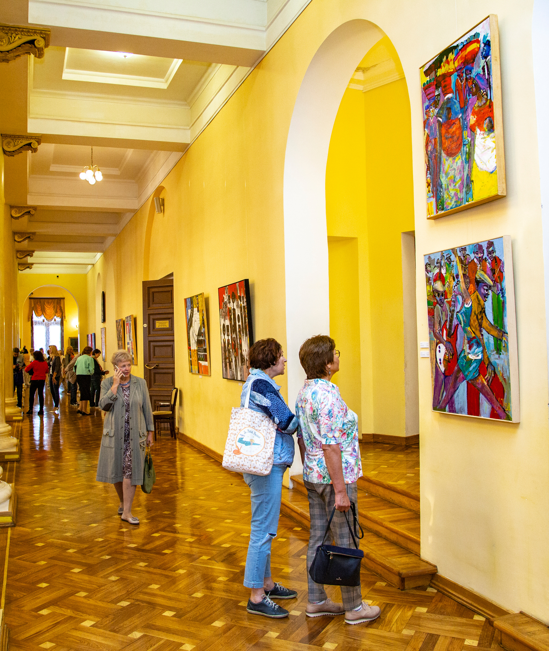 Открытие выставки современного искусства Африки в Зимнем театре г. Сочи. Фотограф в Сочи Юрий Шептаев