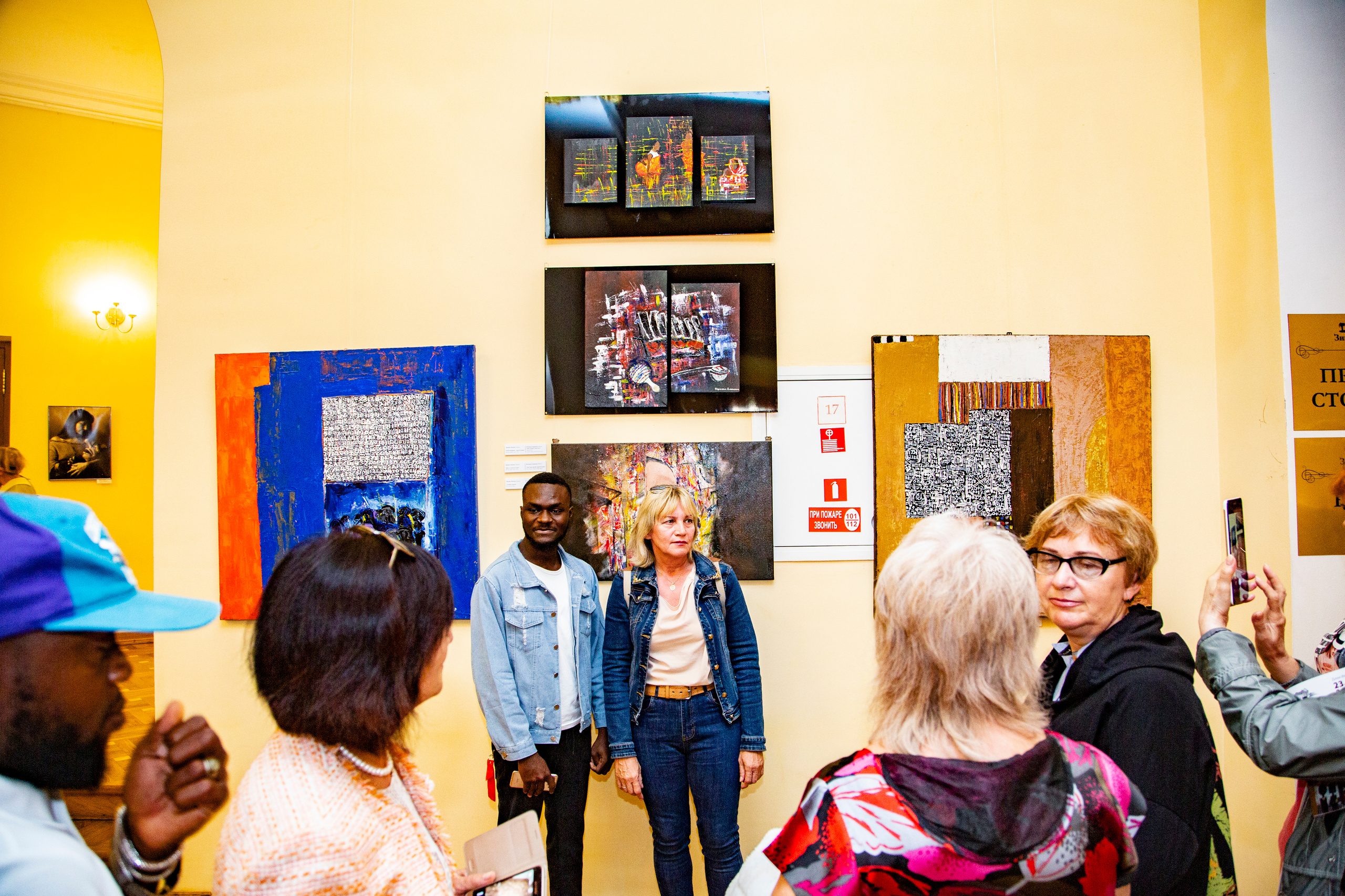 Открытие выставки современного искусства Африки в Зимнем театре г. Сочи. Фотограф в Сочи Юрий Шептаев