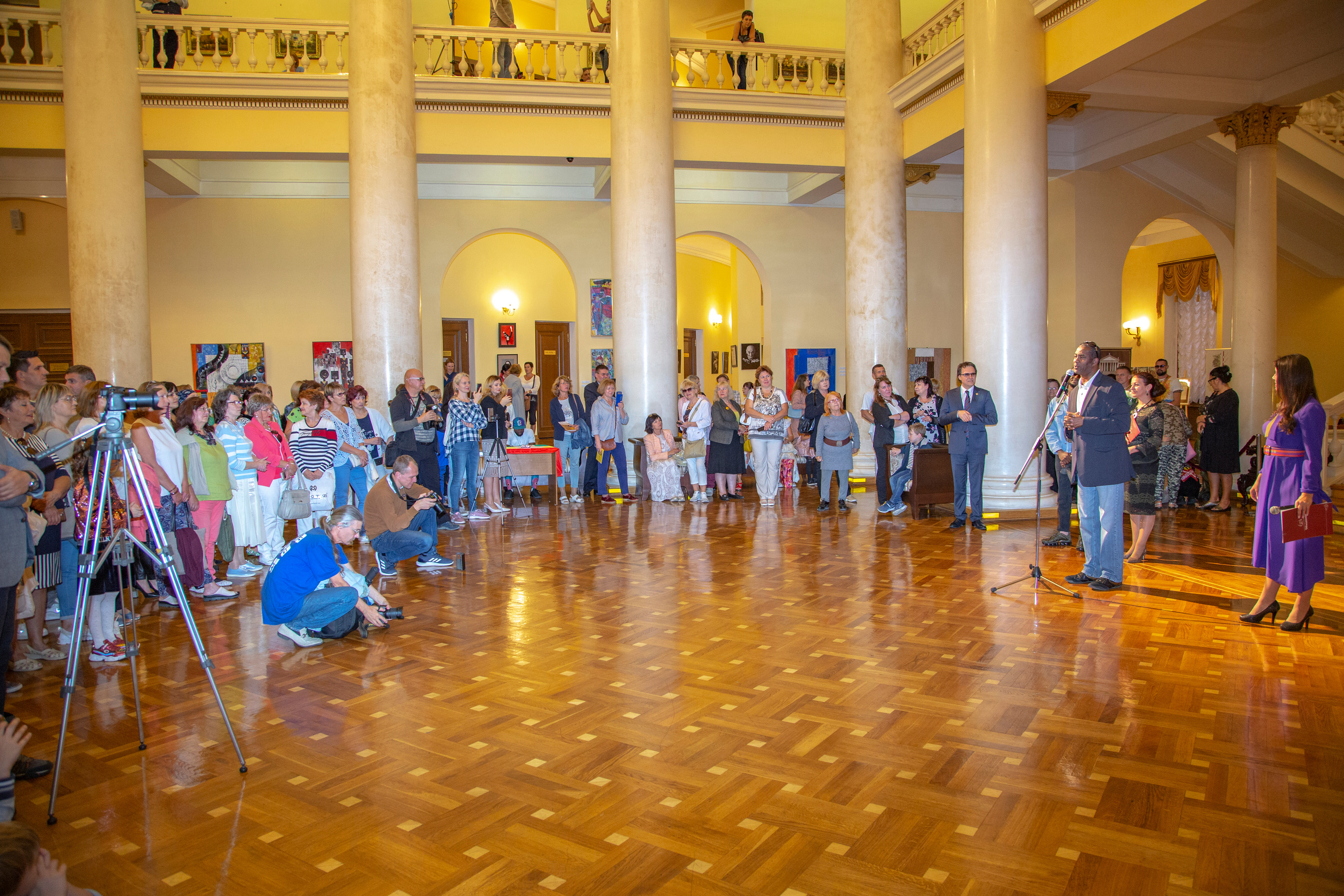 Открытие выставки современного искусства Африки в Зимнем театре г. Сочи. Фотограф в Сочи Юрий Шептаев