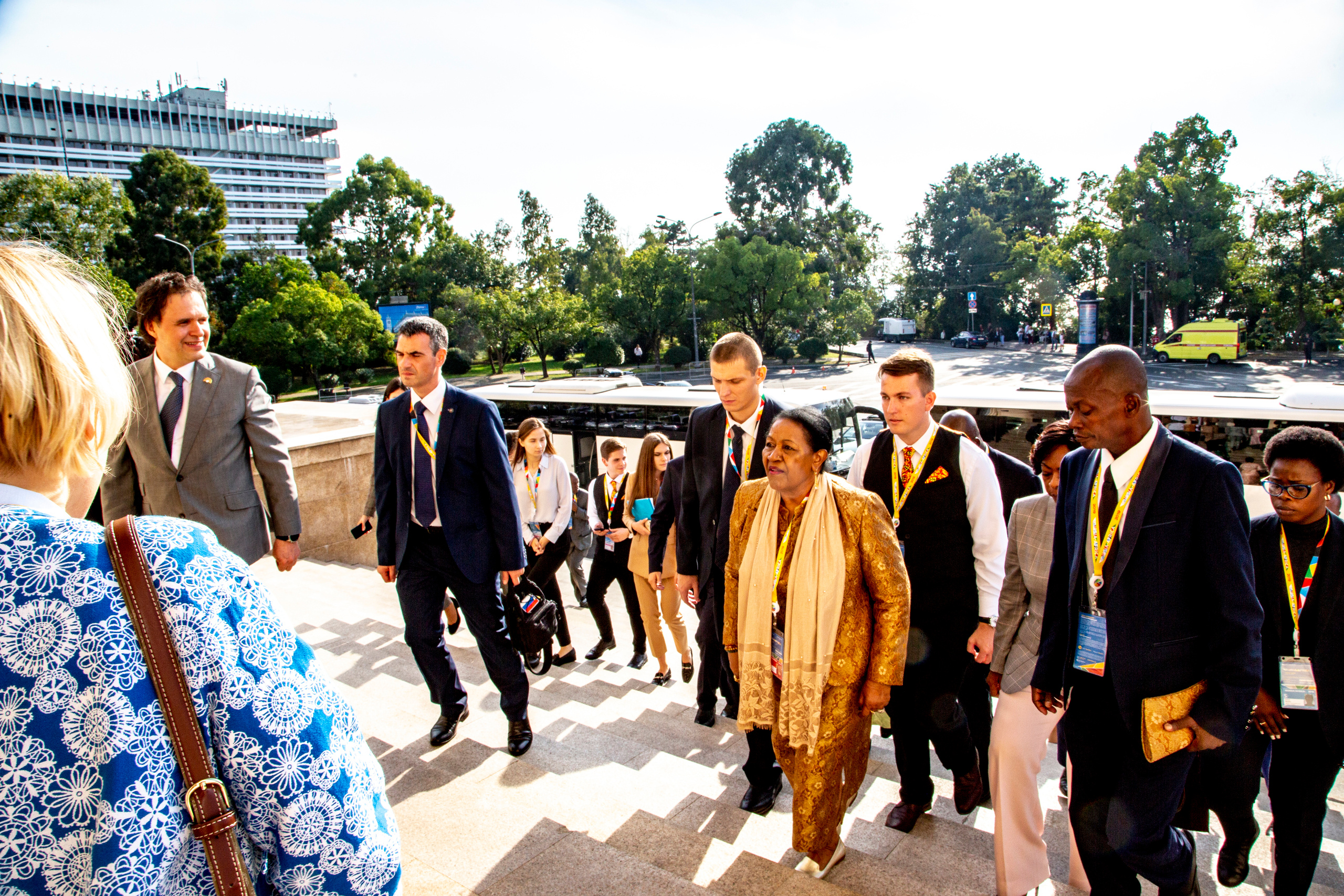 Прием жен глав африканских государств в Зимнем тетре г. Сочи. Фотограф в Сочи Юрий Шептаев