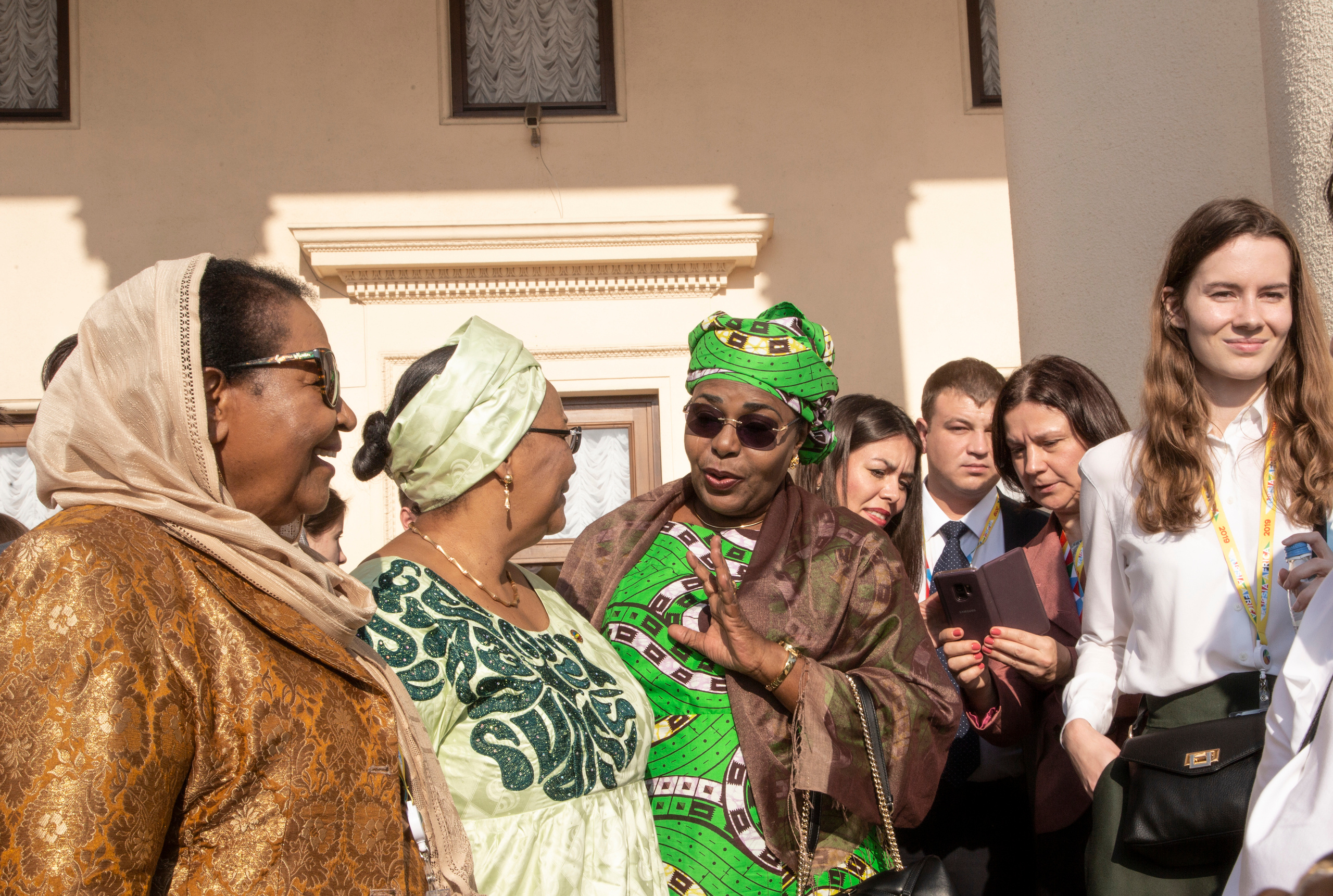 Прием жен глав африканских государств в Зимнем тетре г. Сочи. Фотограф в Сочи Юрий Шептаев