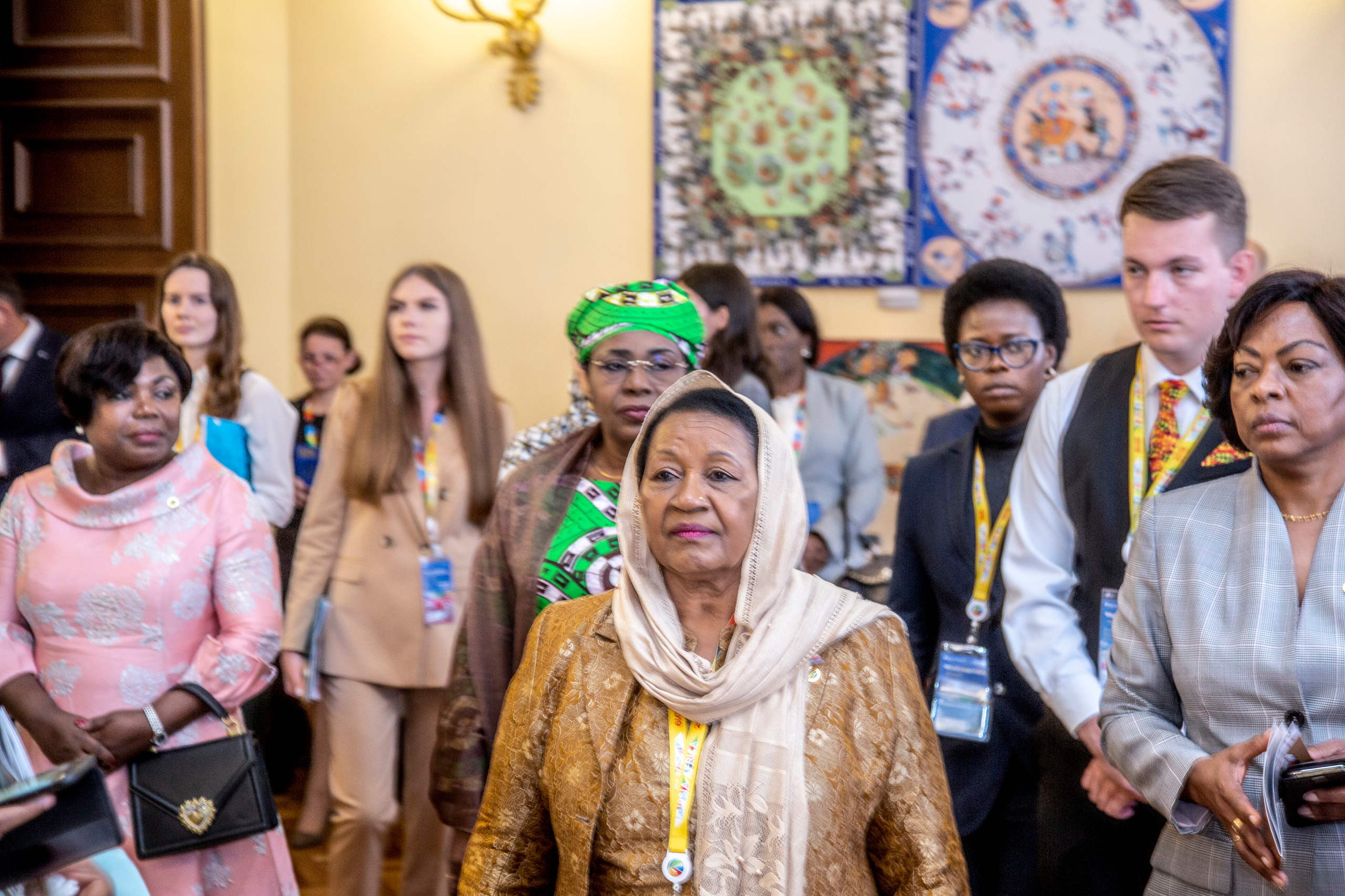 Прием жен глав африканских государств в Зимнем тетре г. Сочи. Фотограф в Сочи Юрий Шептаев