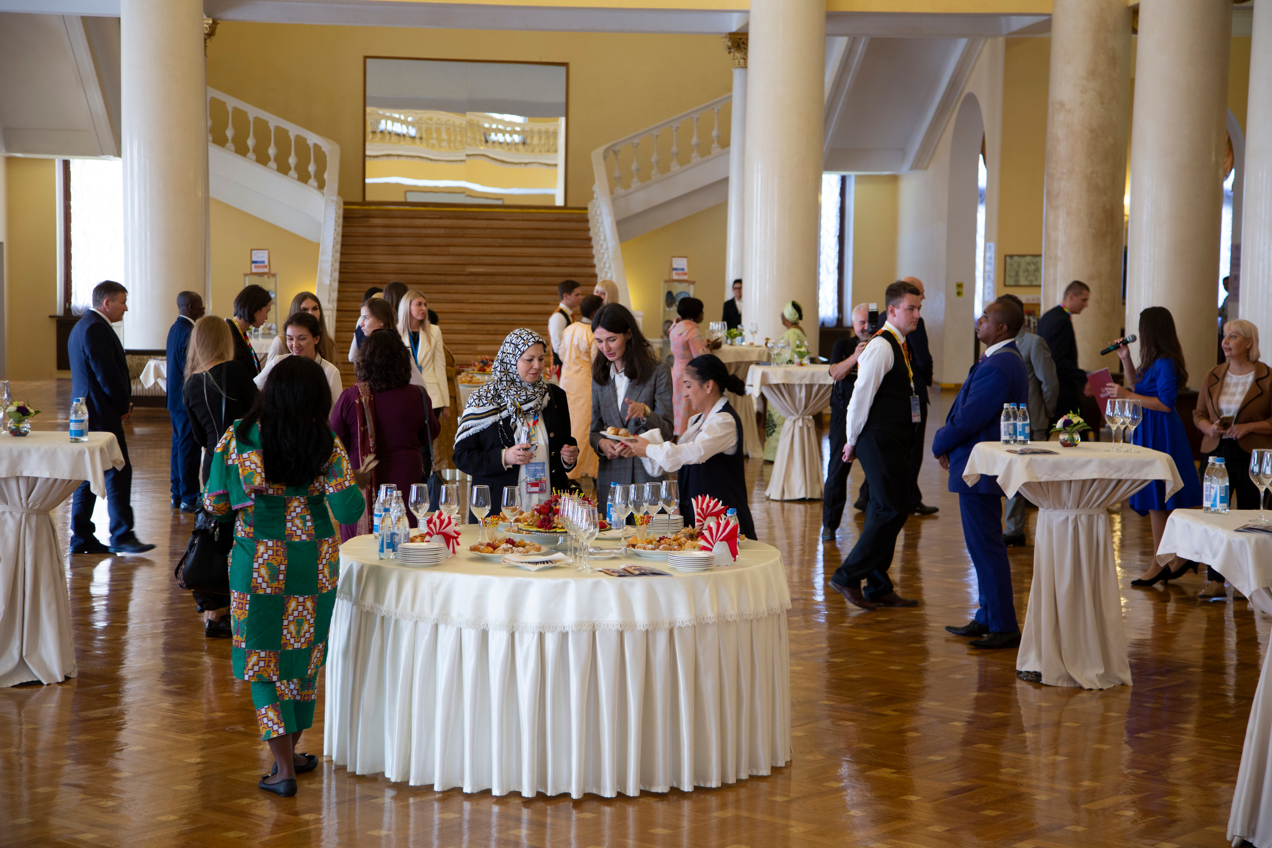 Прием жен глав африканских государств в Зимнем тетре г. Сочи. Фотограф в Сочи Юрий Шептаев