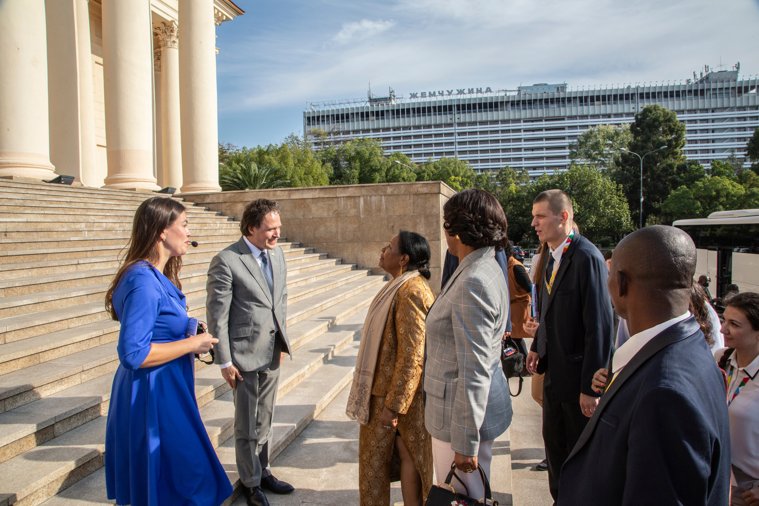 Прием жен глав африканских государств в Зимнем тетре г. Сочи. Фотограф в Сочи Юрий Шептаев
