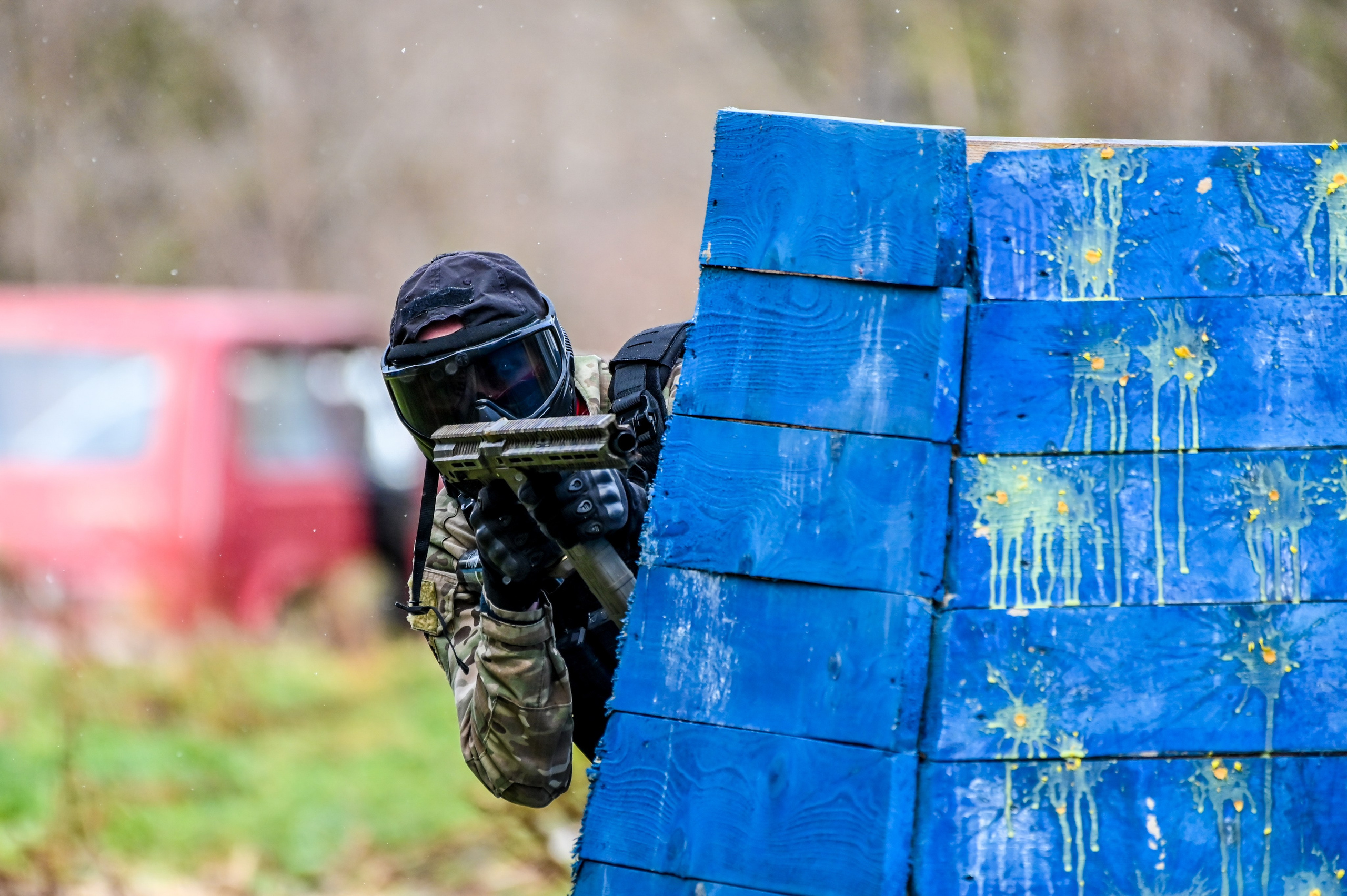 Пейнтбол. Фоторепортажи Сахалина