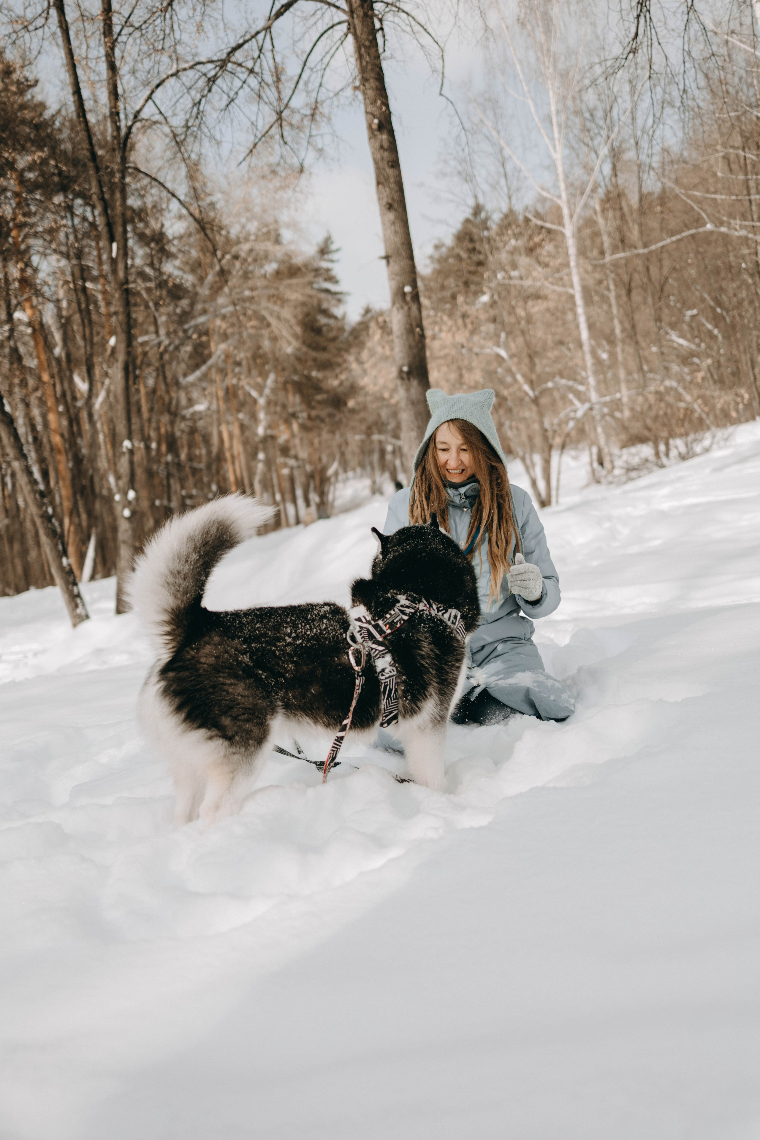 Анна и Вегас. Фотограф-анималист в Екатеринбурге | Кристина