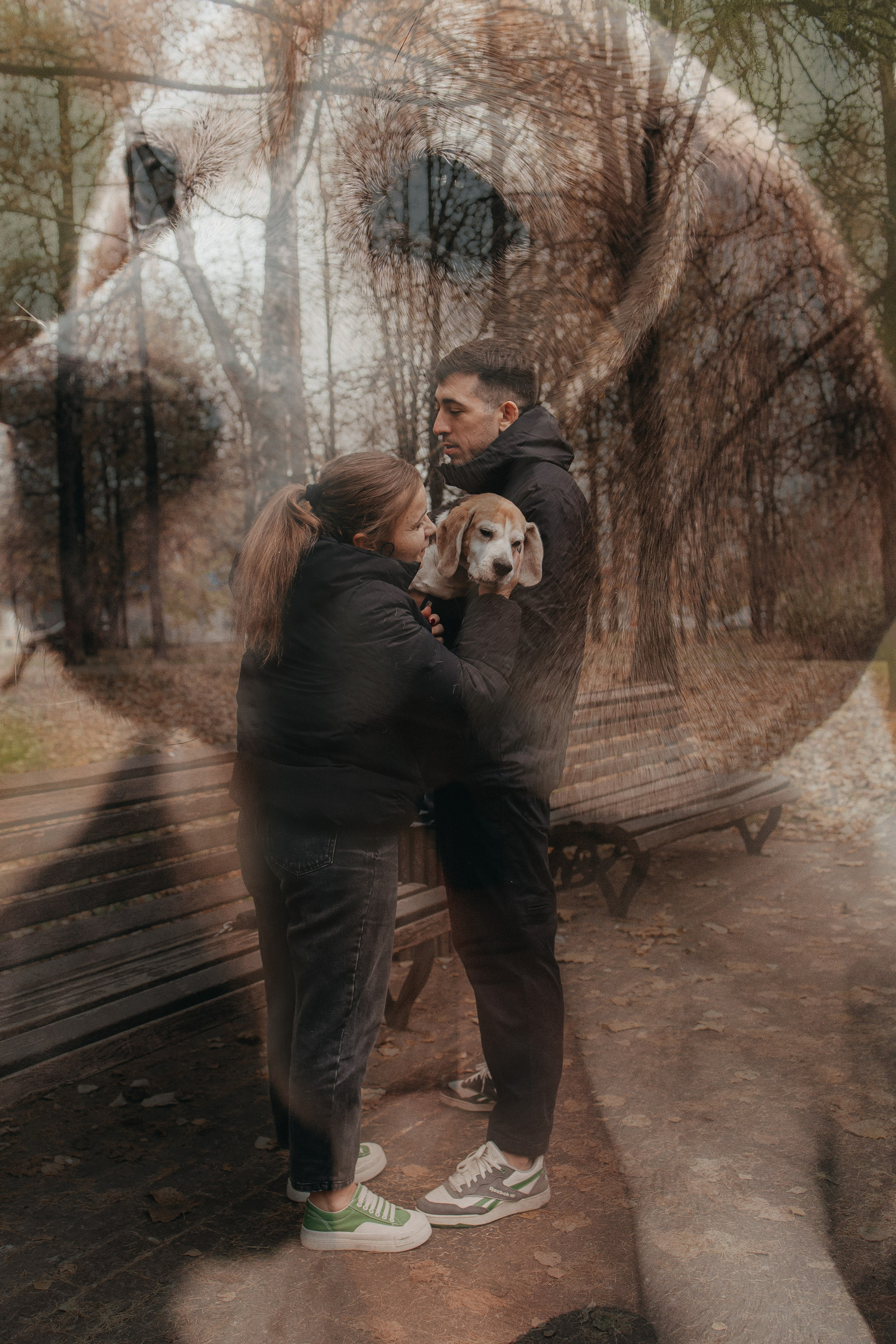 Семейная фотосессия с собакой. Семейный фотограф в Москве, Щелково, Фрязино _ Виктория Степанова