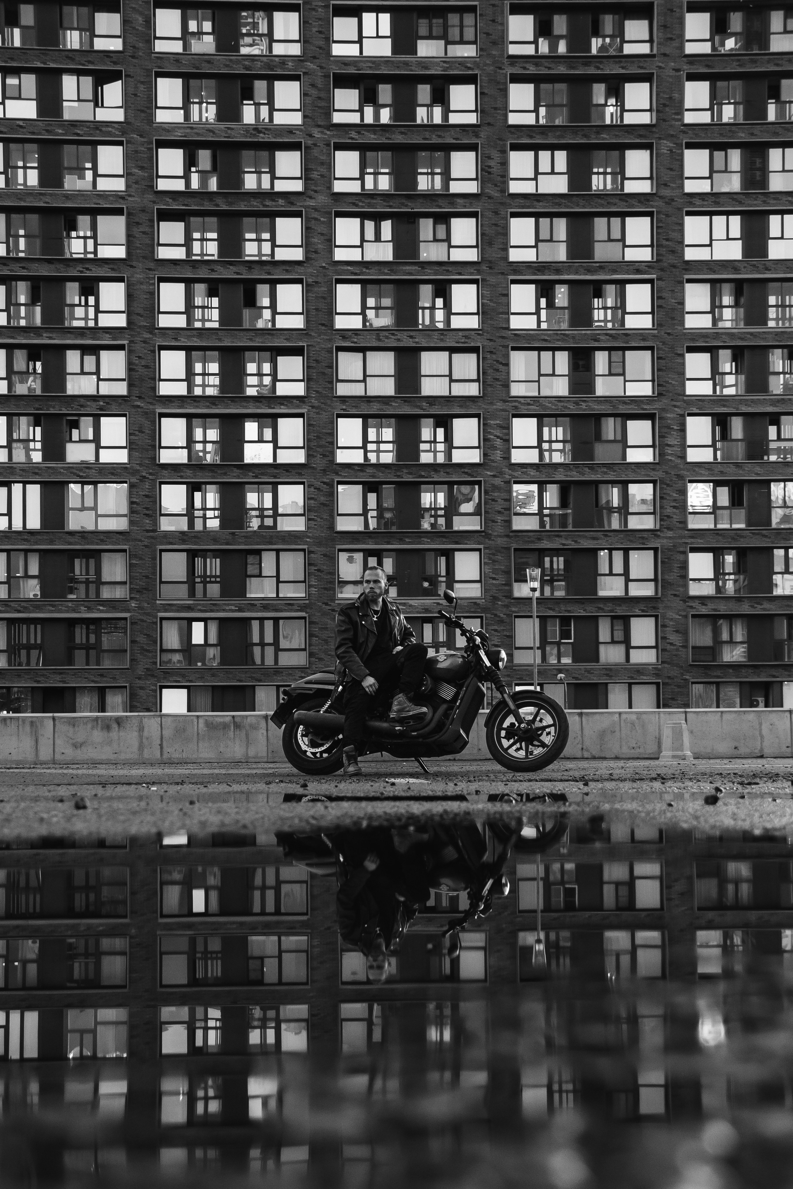 Иван и Harley Davidson. Наталия Фролова. Фотограф. Москва