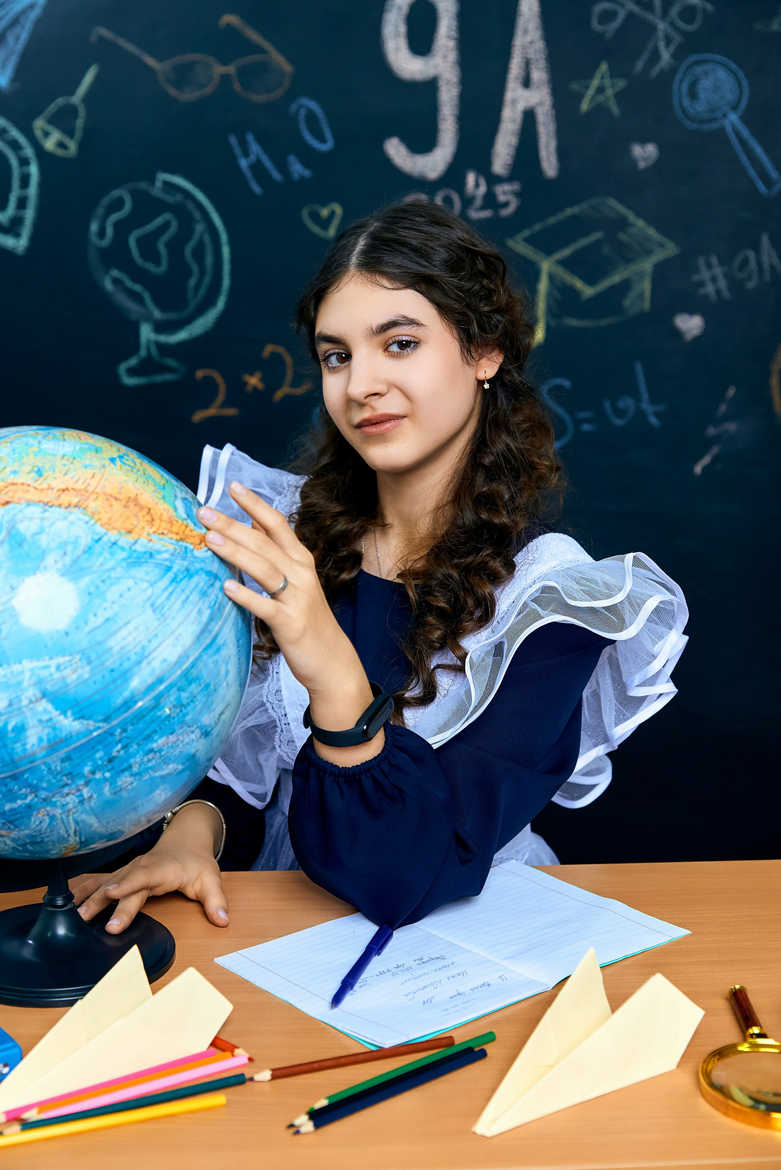 9А класс Хотынецкая СОШ выпуск 2025. Фотограф в Орле Павел Черкасов