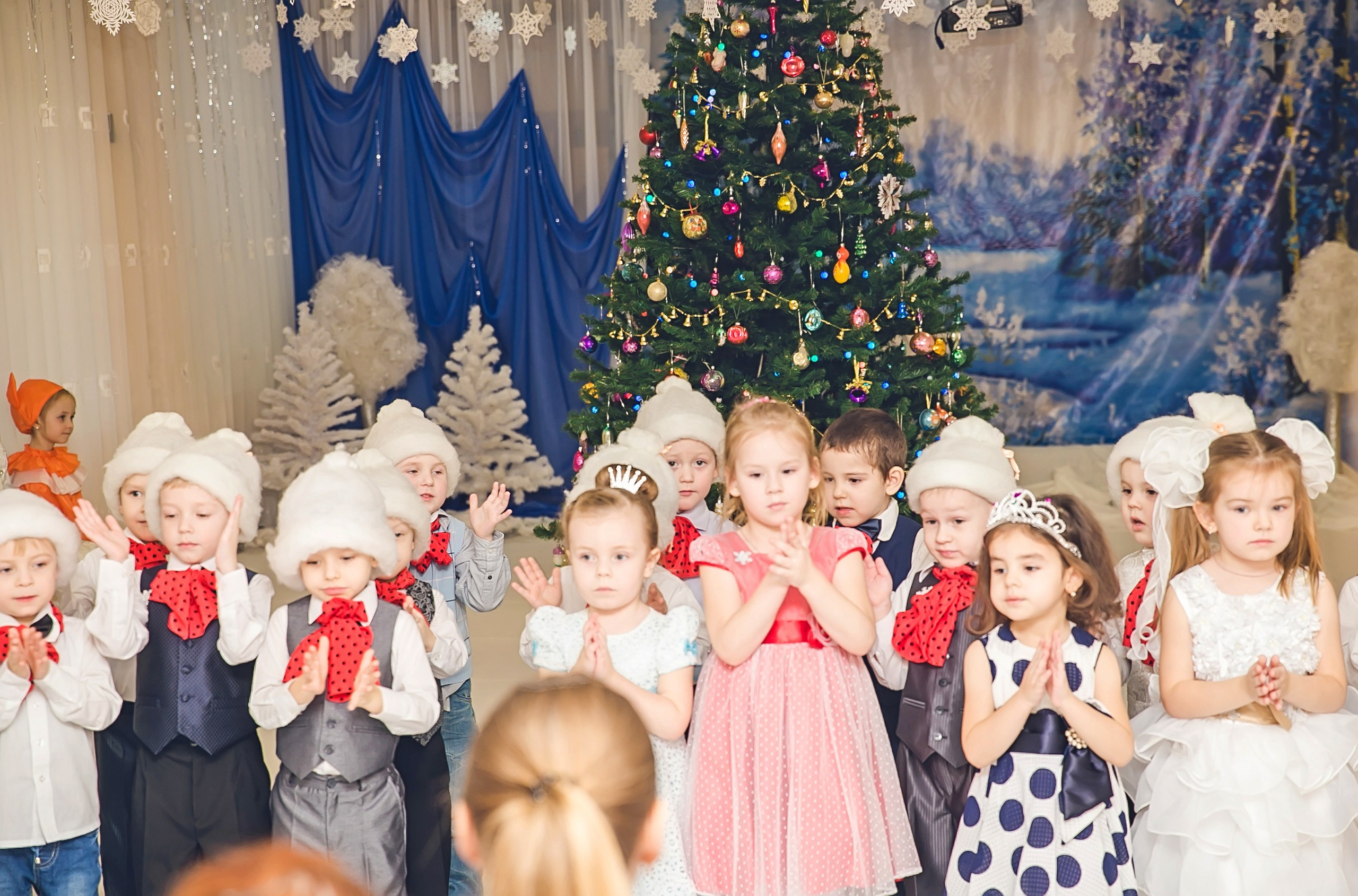 Новый год в саду. Семейный и детский фотограф в Нижнем Новгороде