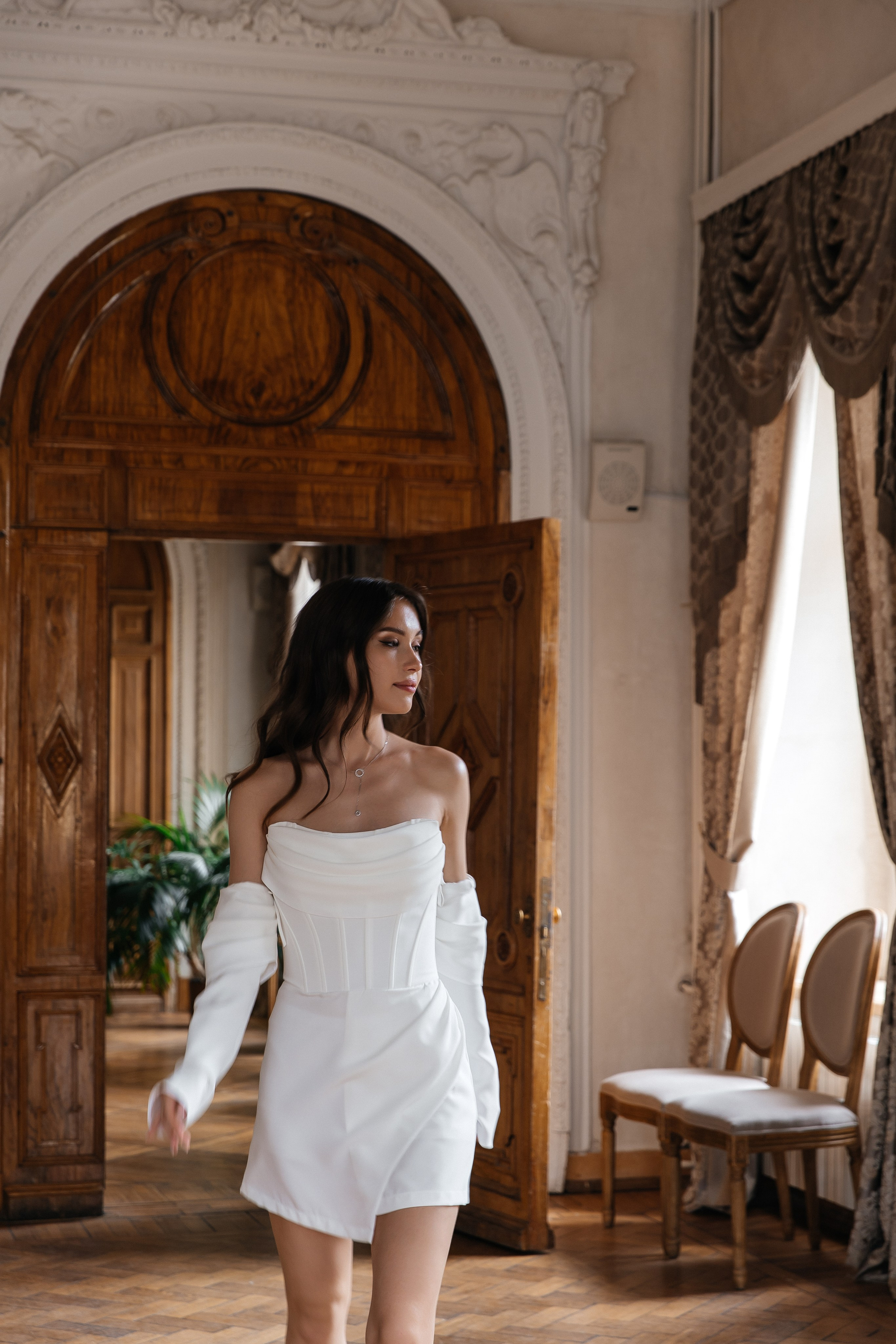 Свадебная фотосессия в Библиотеке-читальне им. А. С. Пушкина. Фотограф и видеограф Анна Домашенко