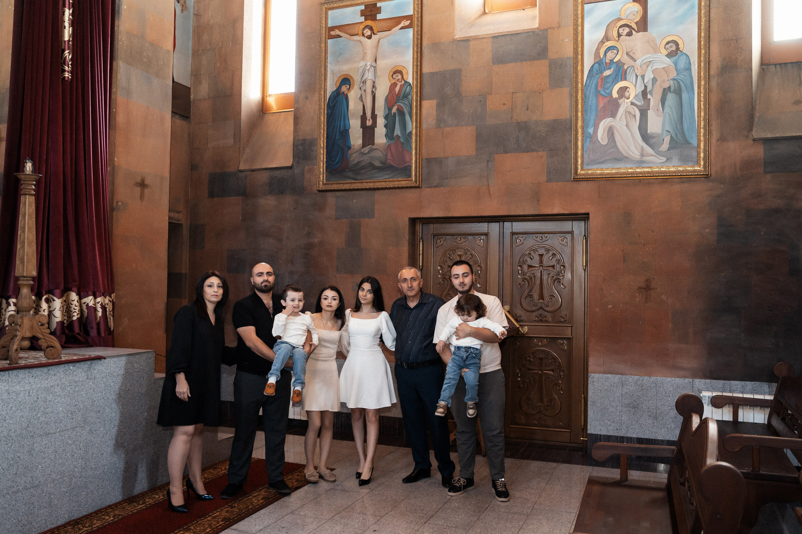 Крещение / Մկրտություն. Фотограф Алина Филимонова Тверь